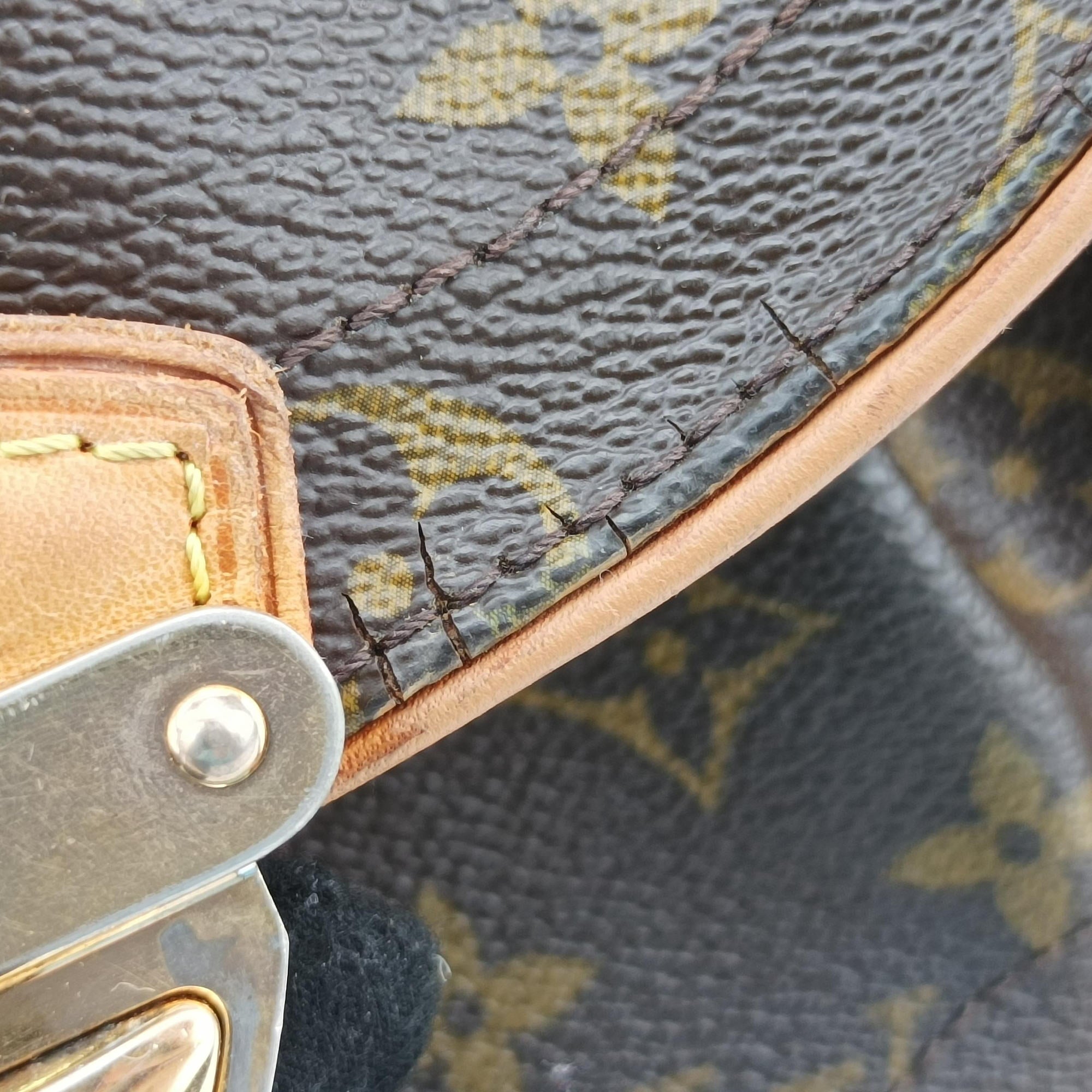 Pre-owned Louis Vuitton Beverly MM brown Monogram Canvas M40121 shoulderbag | stylenewstar