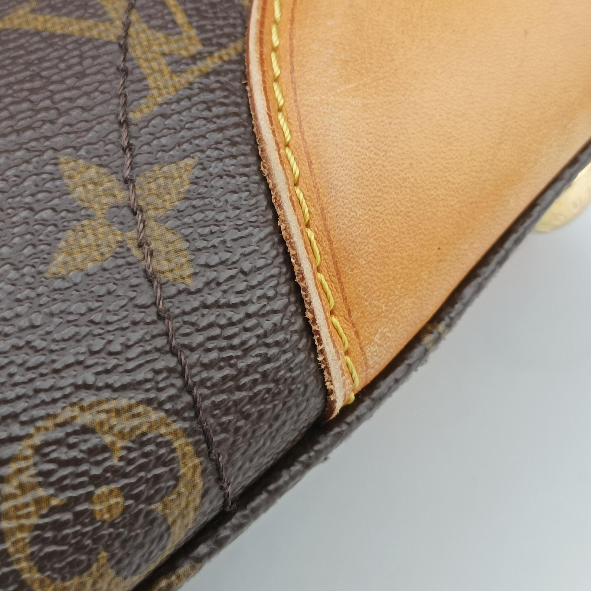 Pre-owned Louis Vuitton Beverly MM brown Monogram Canvas M40121 shoulderbag | stylenewstar