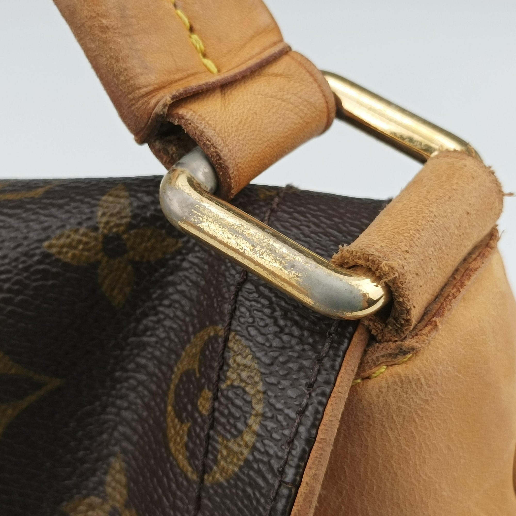 Pre-owned Louis Vuitton Beverly MM brown Monogram Canvas M40121 shoulderbag | stylenewstar