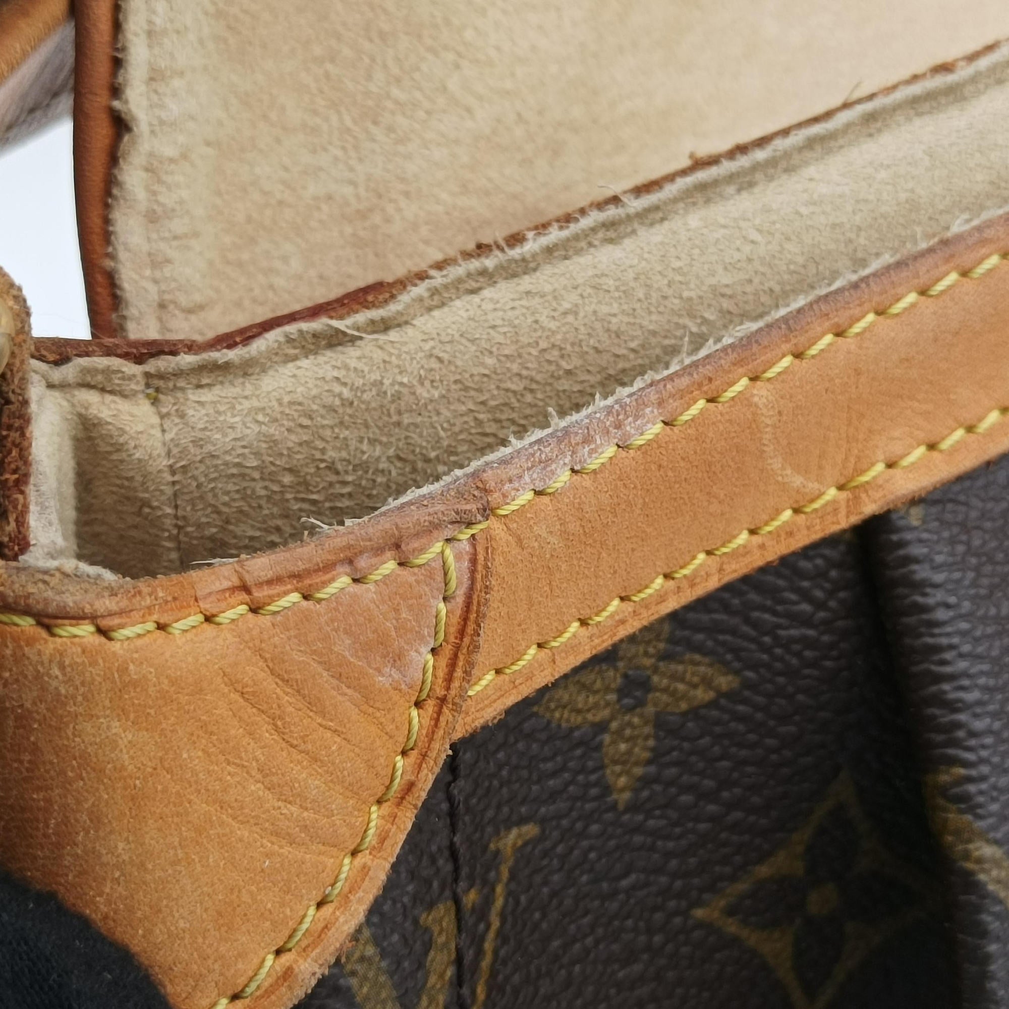 Pre-owned Louis Vuitton Beverly MM brown Monogram Canvas M40121 shoulderbag | stylenewstar