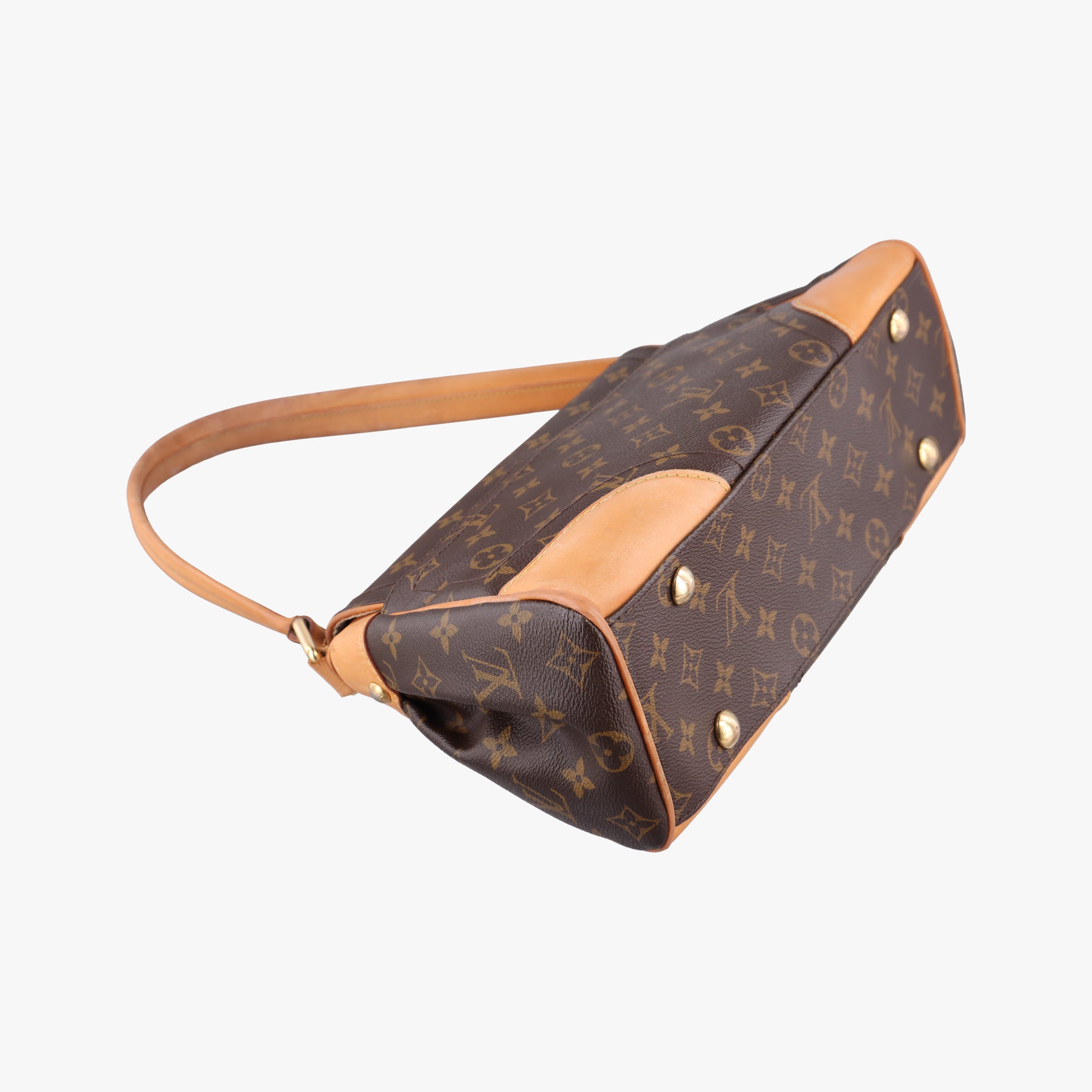 Pre-owned Louis Vuitton Beverly MM brown Monogram Canvas M40121 shoulderbag | stylenewstar