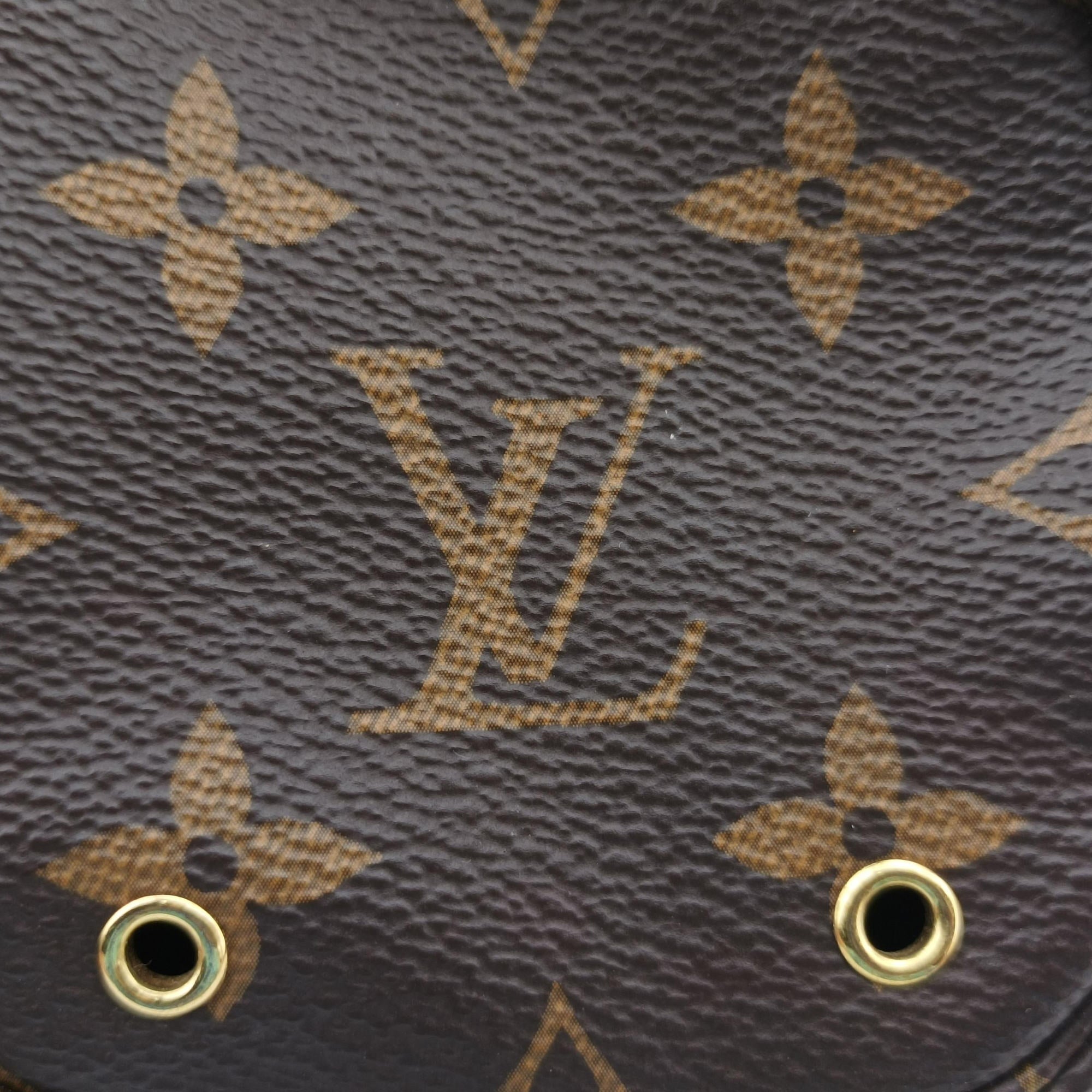 Pre-owned Louis Vuitton Utility Crossbody brown Monogram Canvas M80446 shoulderbag | stylenewstar