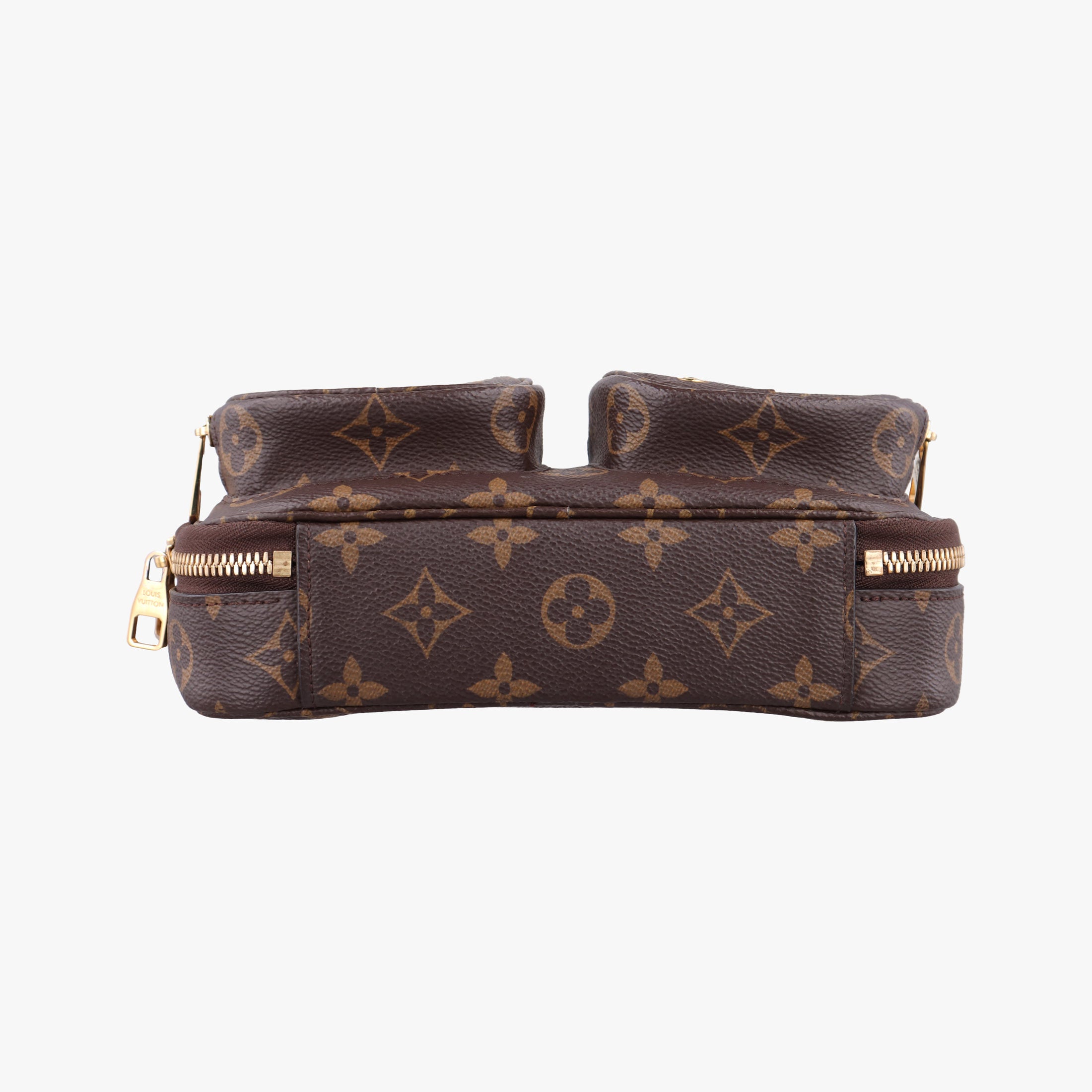 Pre-owned Louis Vuitton Utility Crossbody brown Monogram Canvas M80446 shoulderbag | stylenewstar