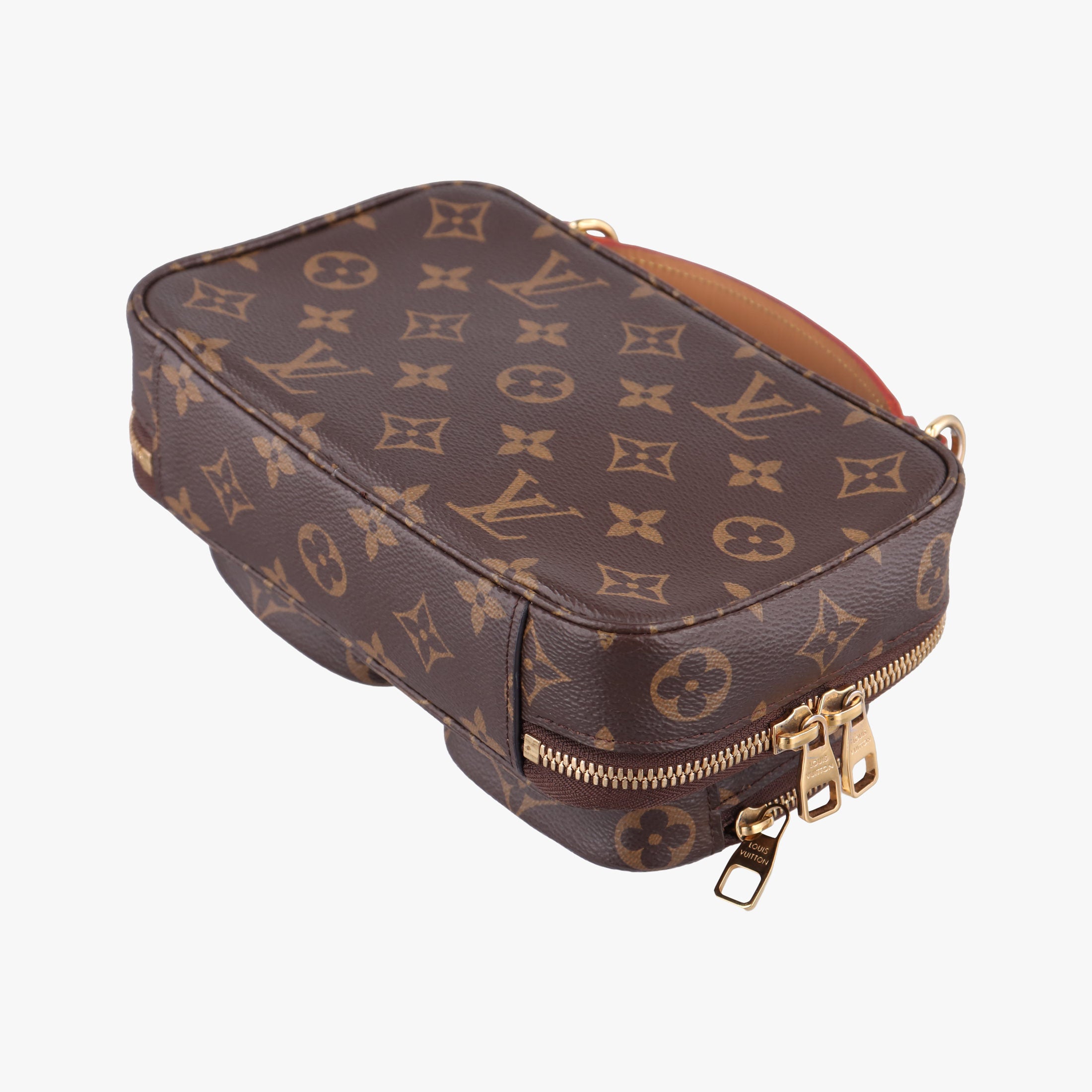 Pre-owned Louis Vuitton Utility Crossbody brown Monogram Canvas M80446 shoulderbag | stylenewstar