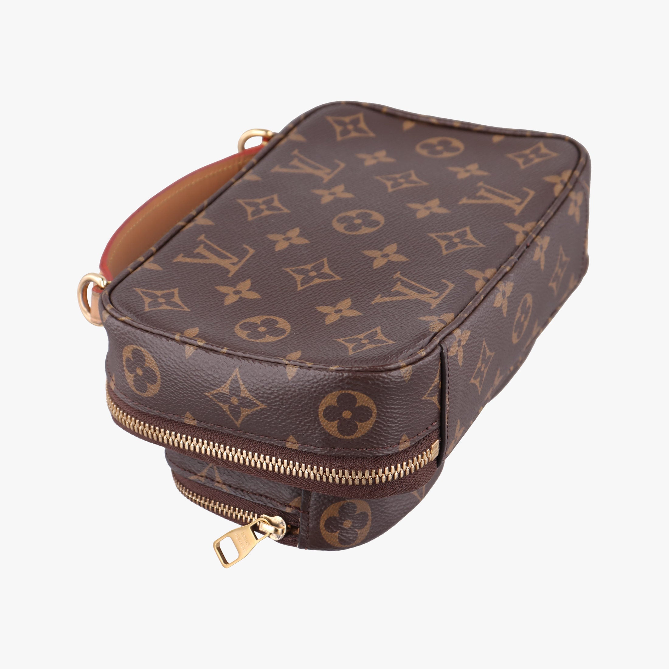 Pre-owned Louis Vuitton Utility Crossbody brown Monogram Canvas M80446 shoulderbag | stylenewstar
