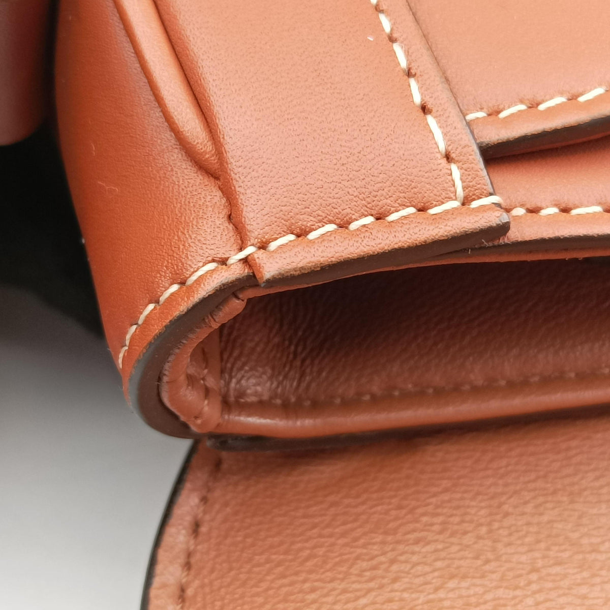 Pre-owned Celine Besace 16 Small Brown Leather W-SL-2 shoulderbag | stylenewstar
