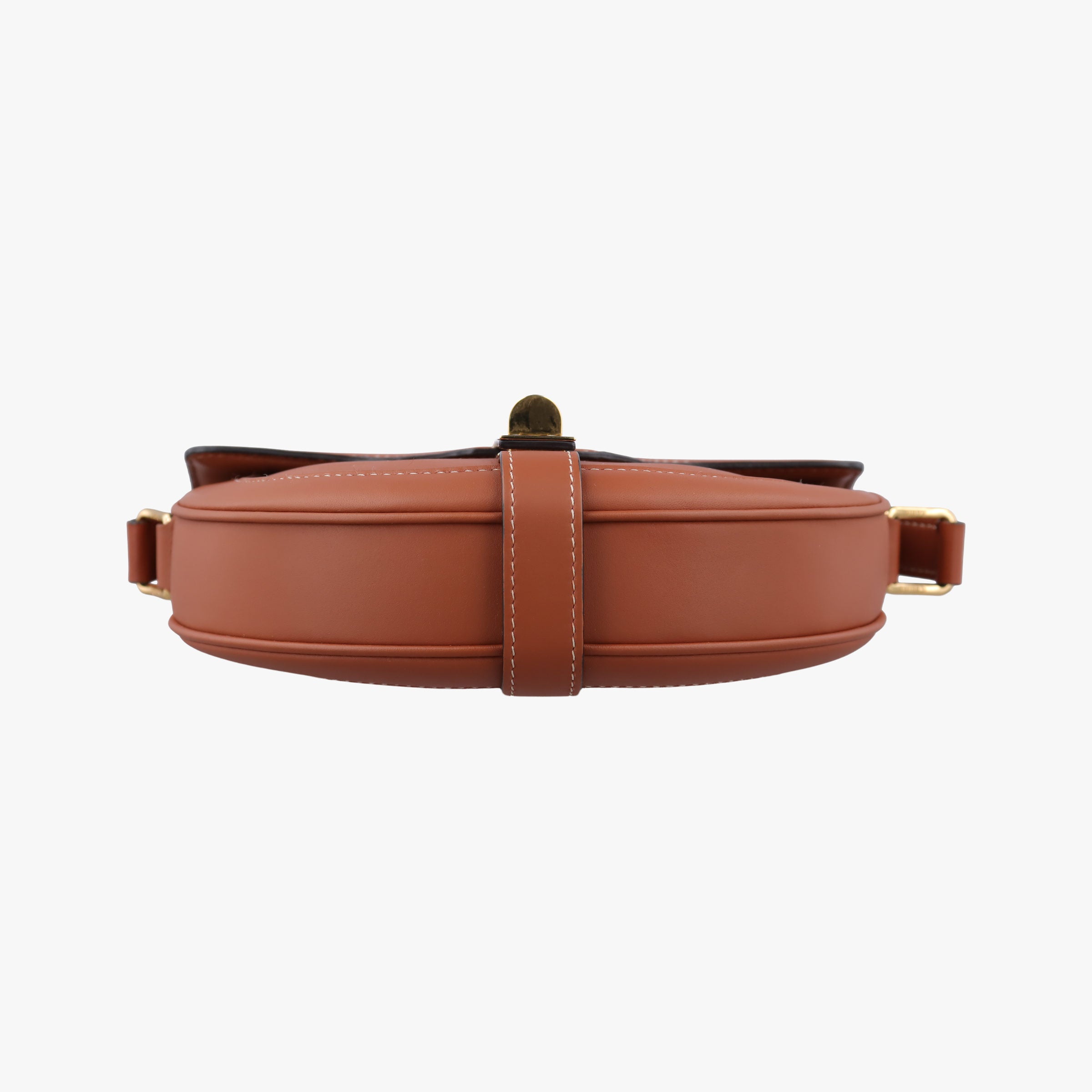 Pre-owned Celine Besace 16 Small Brown Leather W-SL-2 shoulderbag | stylenewstar