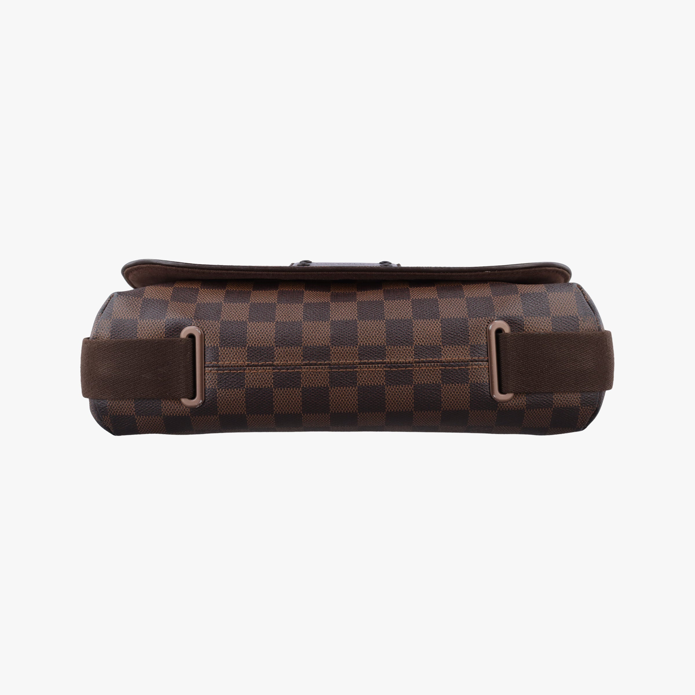 Pre-owned Louis Vuitton BROOKLYN MM EBENE Damier Canvas N51211 shoulderbag | stylenewstar