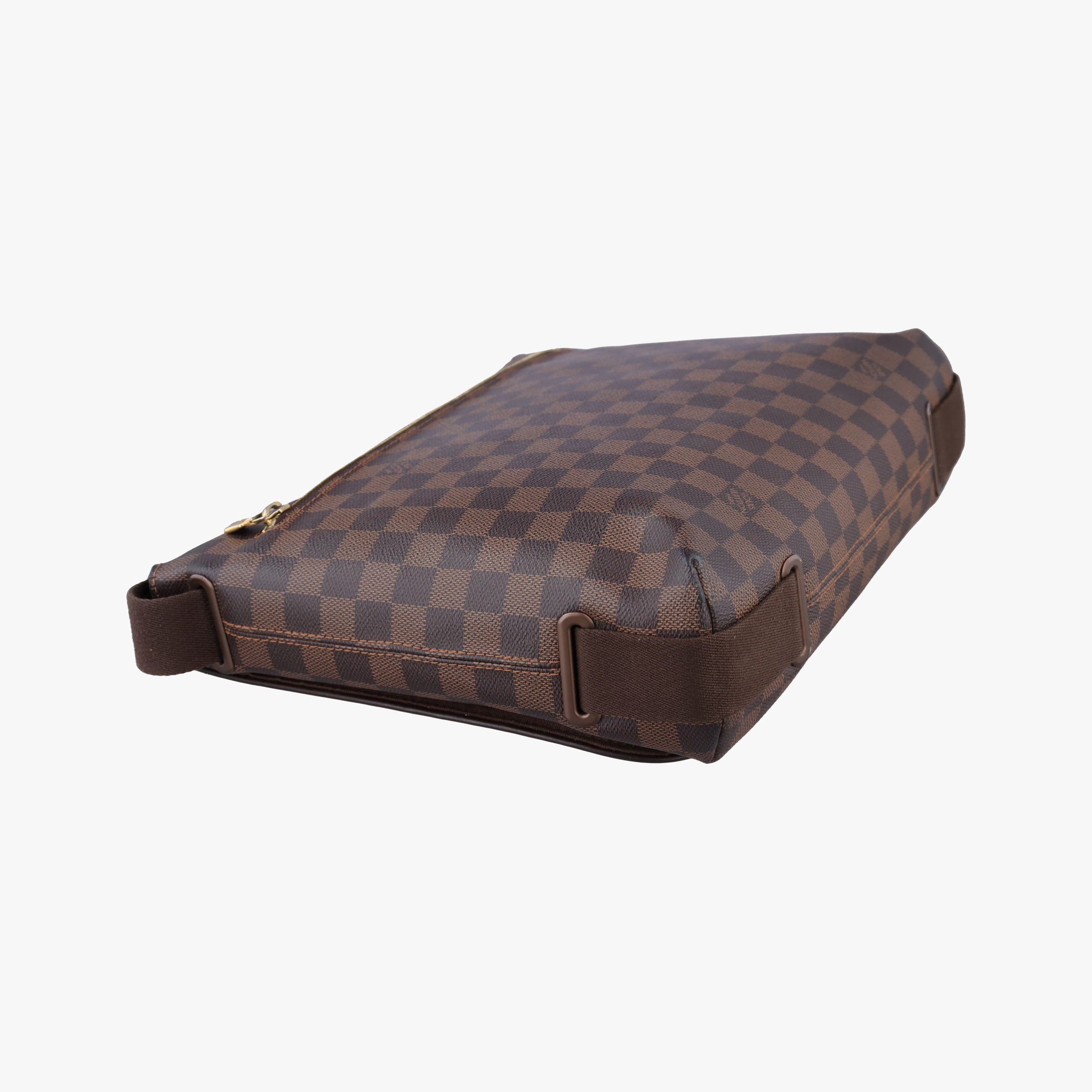 Pre-owned Louis Vuitton BROOKLYN MM EBENE Damier Canvas N51211 shoulderbag | stylenewstar