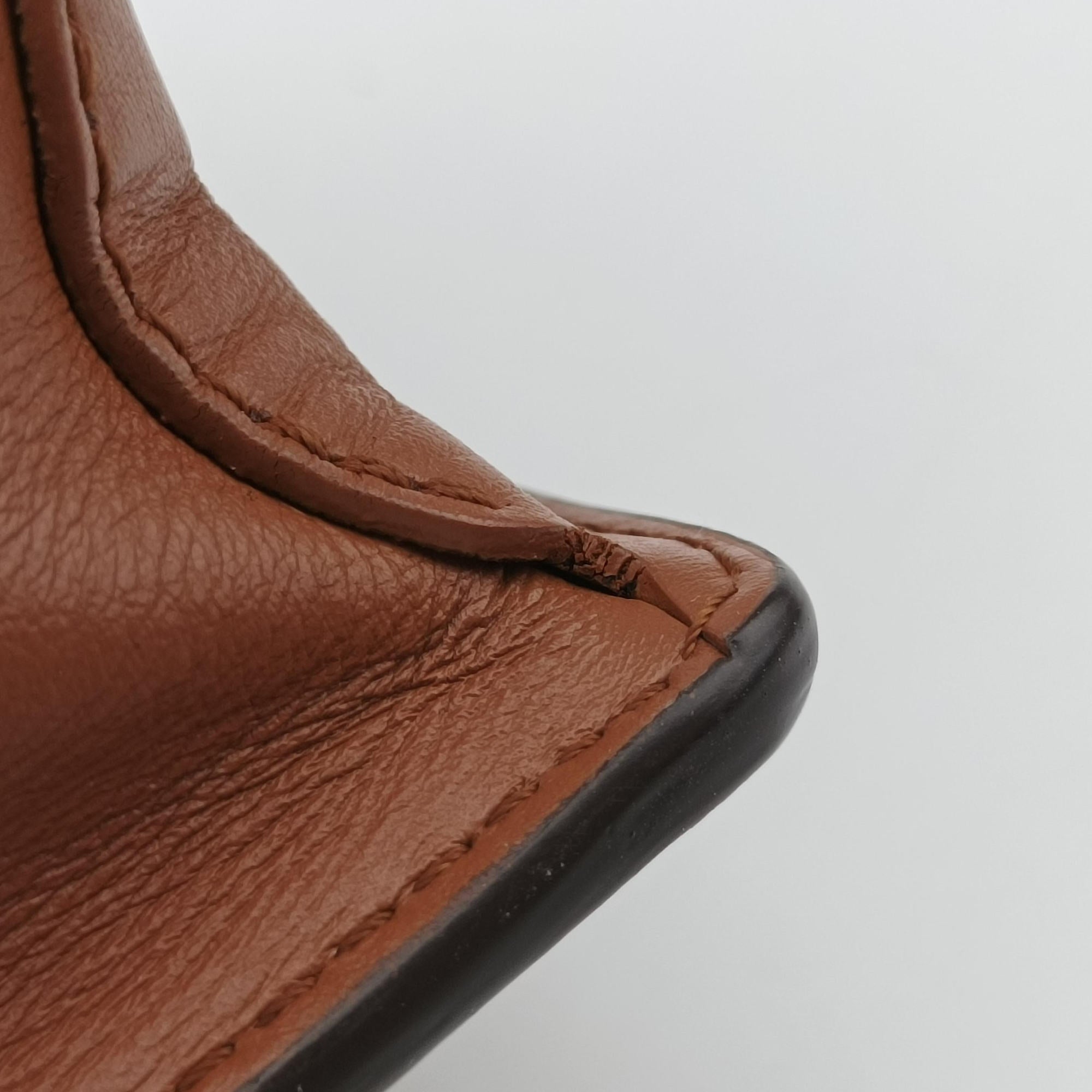 Pre-owned Louis Vuitton Dauphine Mini Brown Monogram Reverse M44580 shoulderbag | stylenewstar