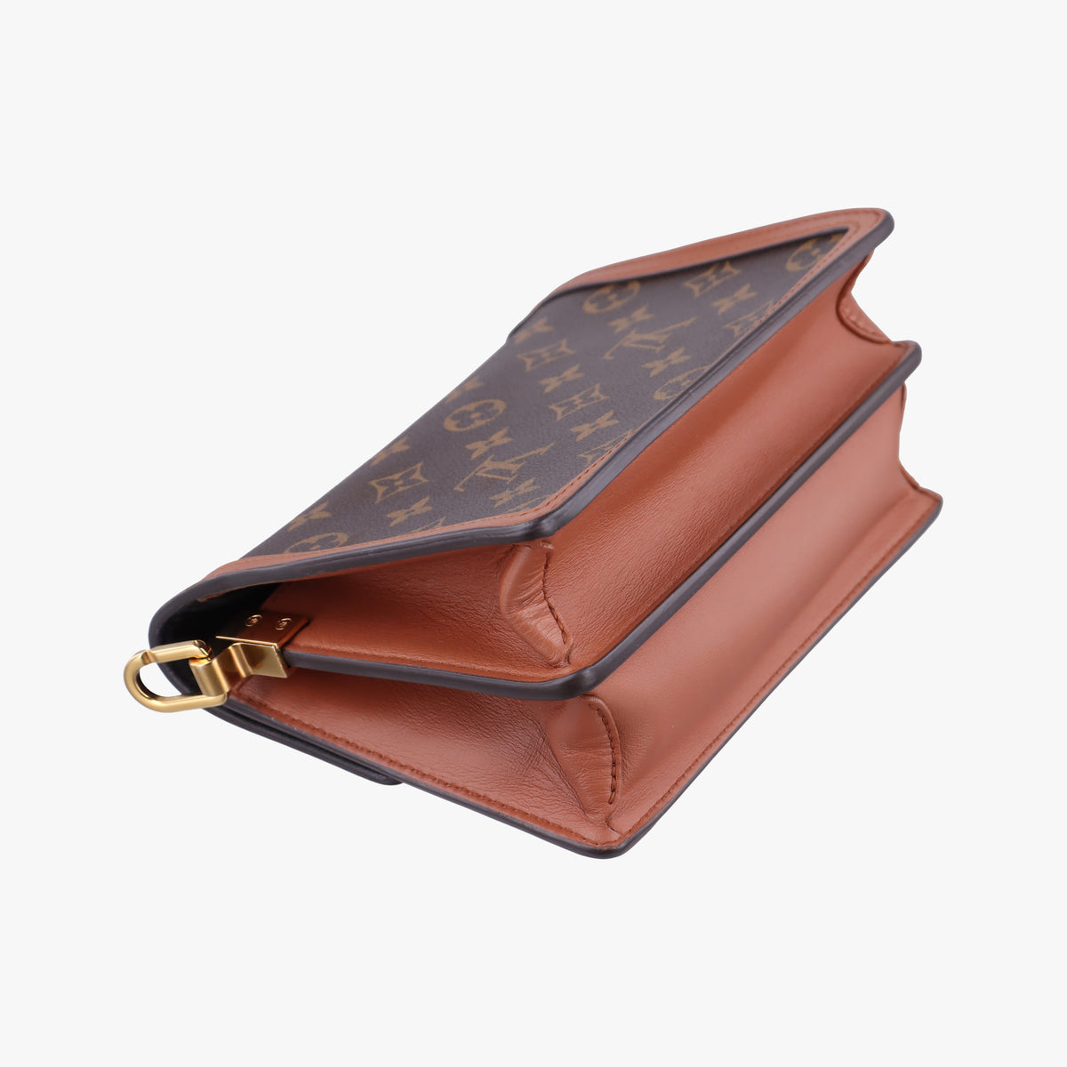 Pre-owned Louis Vuitton Dauphine Mini Brown Monogram Reverse M44580 shoulderbag | stylenewstar
