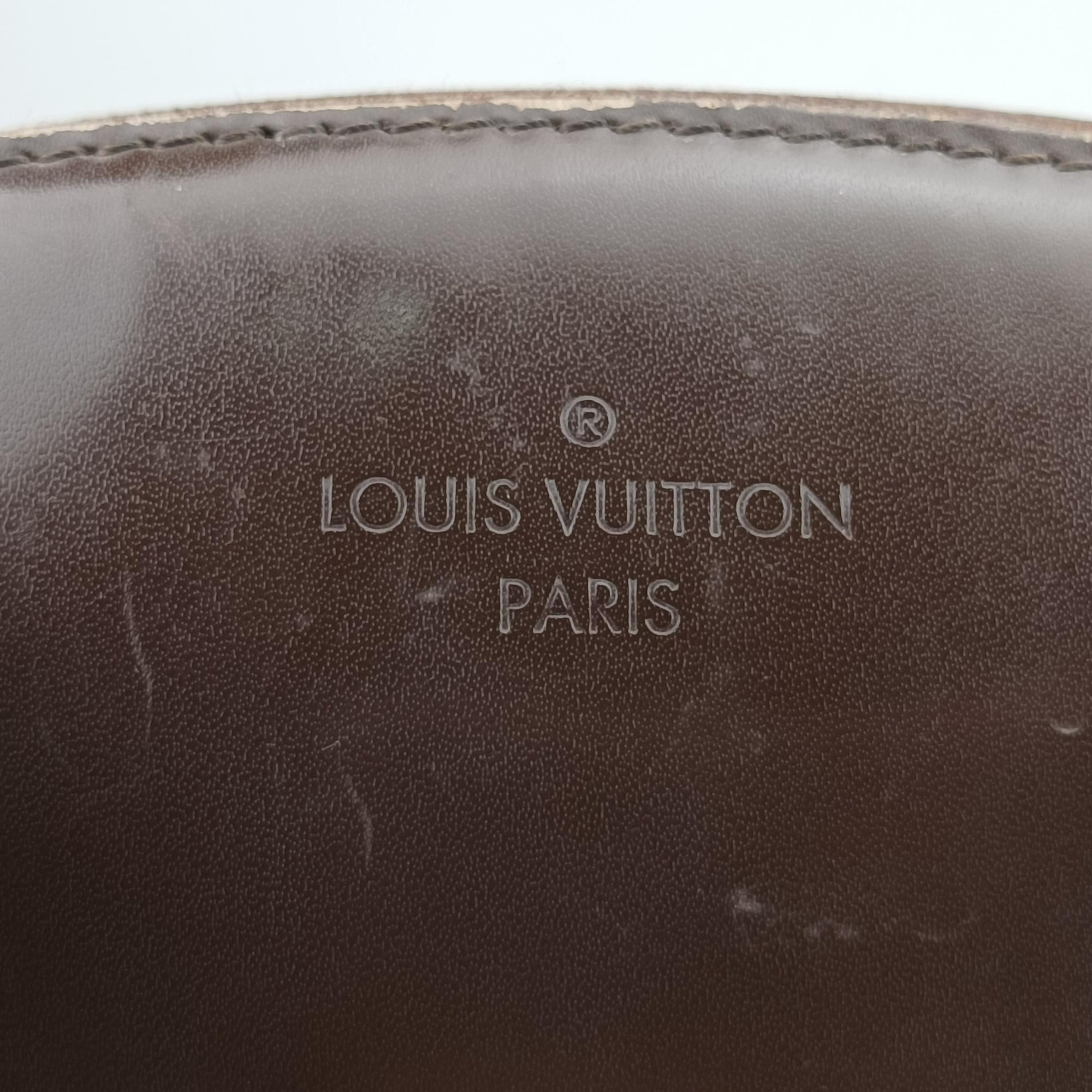 Pre-owned Louis Vuitton VERONA MM EBENE Damier Canvas N41118 shoulderbag | stylenewstar