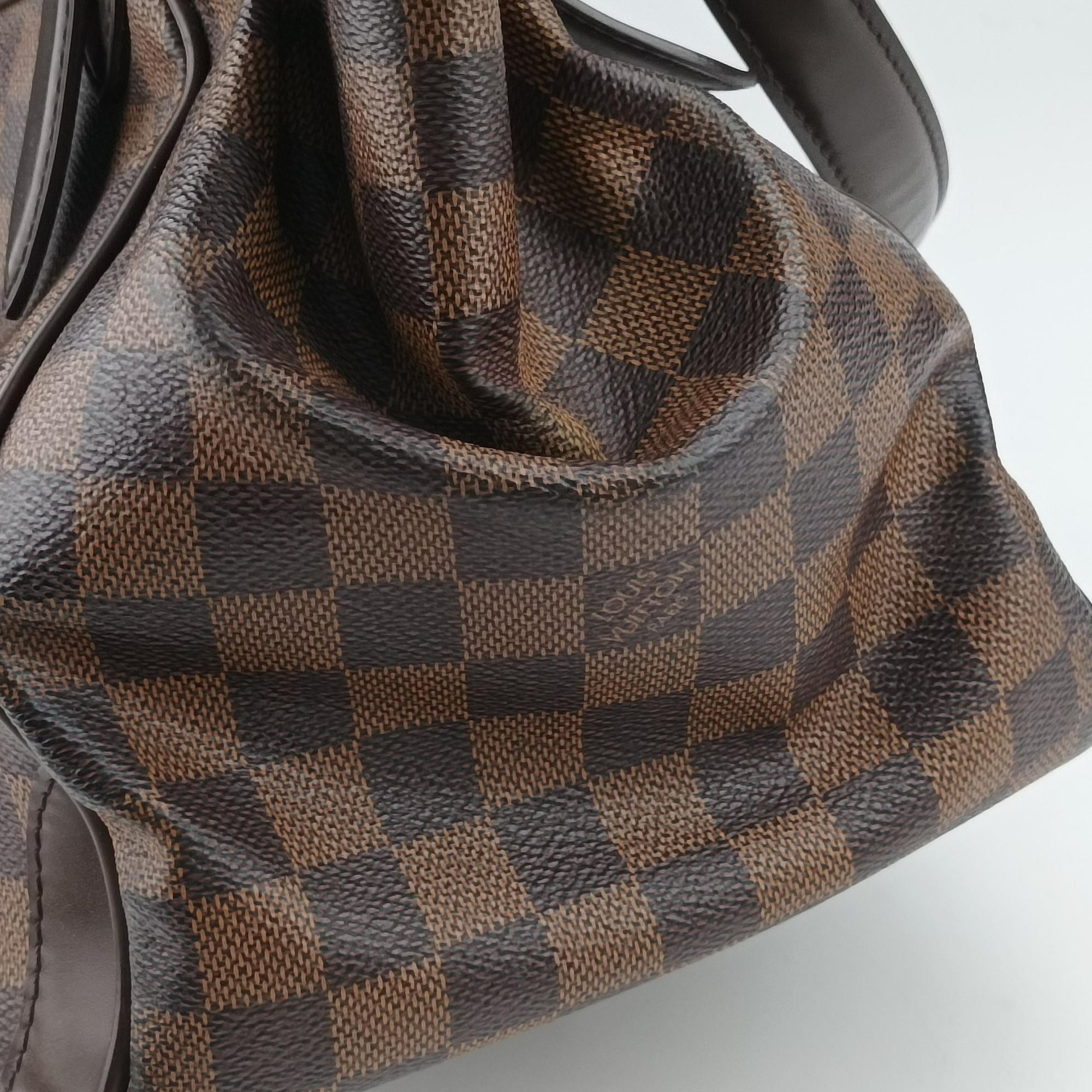 Pre-owned Louis Vuitton VERONA MM EBENE Damier Canvas N41118 shoulderbag | stylenewstar
