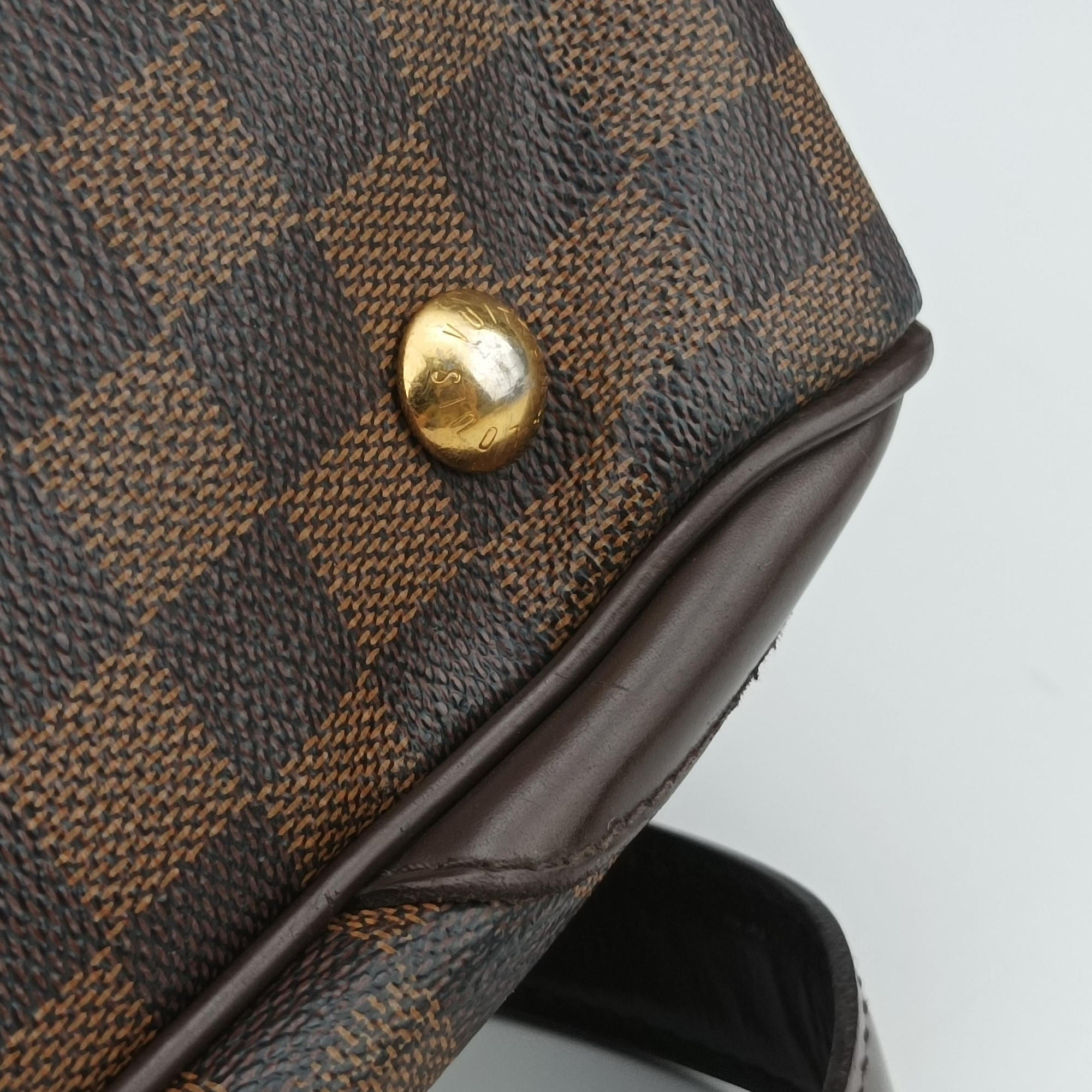 Pre-owned Louis Vuitton VERONA MM EBENE Damier Canvas N41118 shoulderbag | stylenewstar