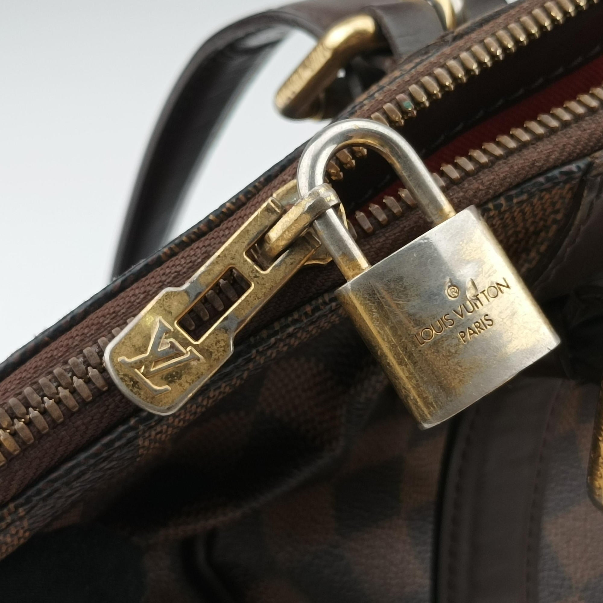Pre-owned Louis Vuitton VERONA MM EBENE Damier Canvas N41118 shoulderbag | stylenewstar