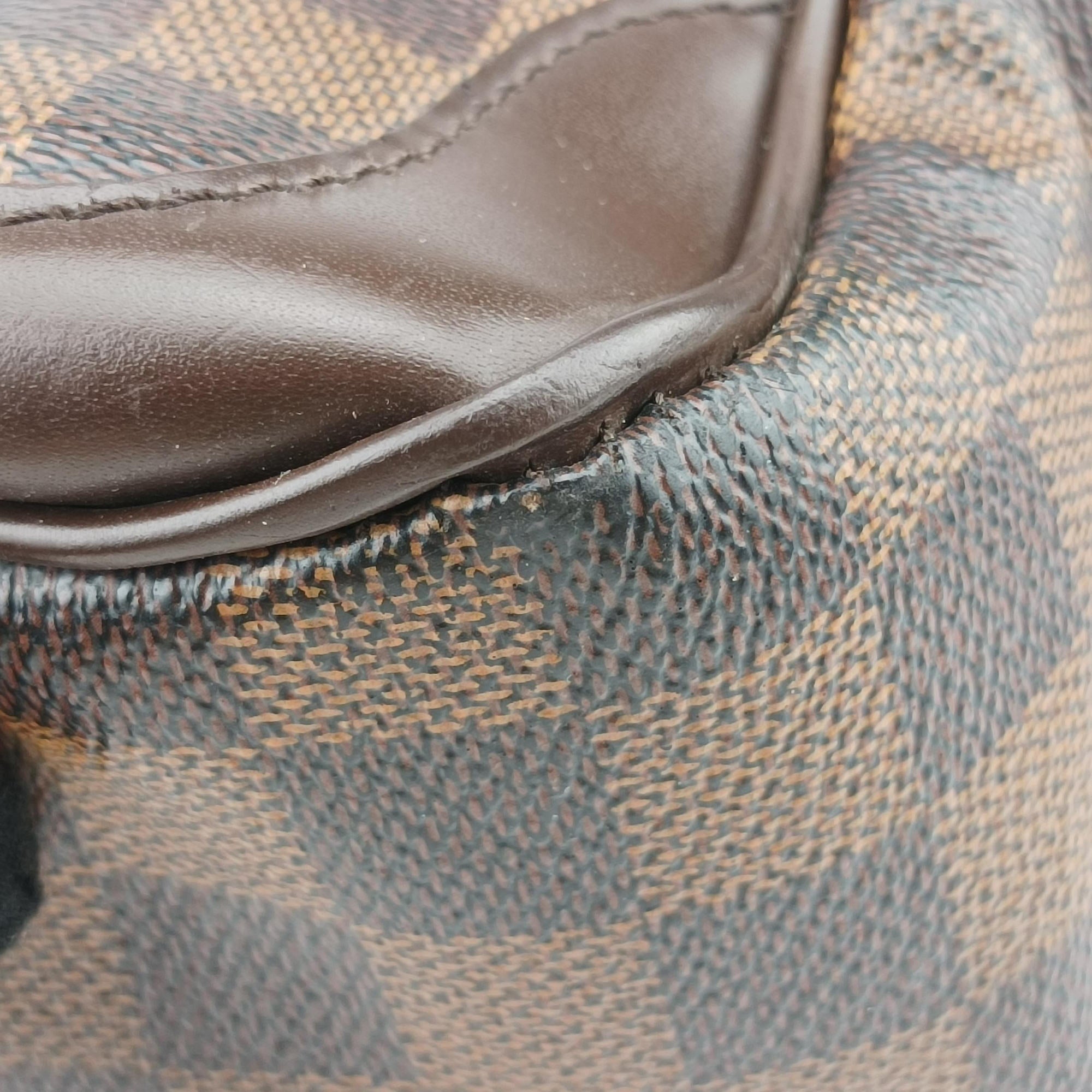 Pre-owned Louis Vuitton VERONA MM EBENE Damier Canvas N41118 shoulderbag | stylenewstar