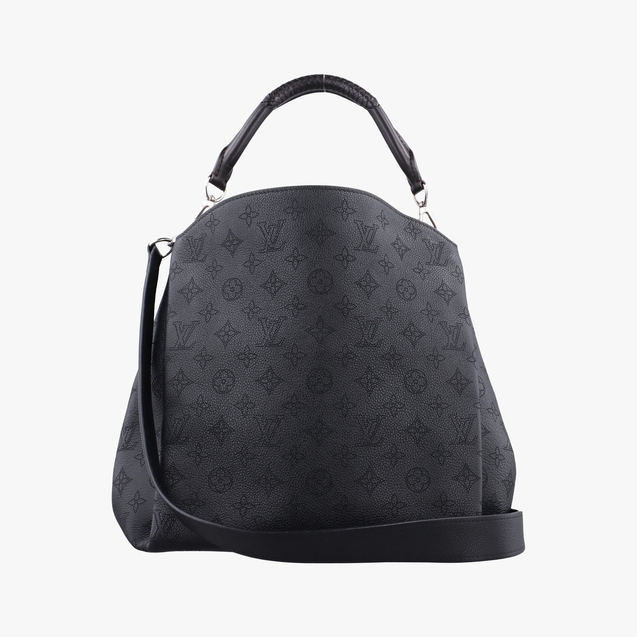 Pre-owned Louis Vuitton Babylone PM Noir Mahina Leather M50031 shoulderbag | stylenewstar