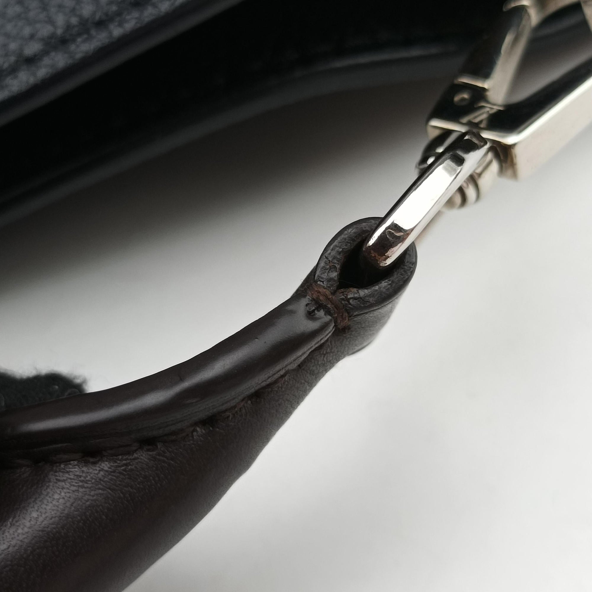 Pre-owned Louis Vuitton Babylone PM Noir Mahina Leather M50031 shoulderbag | stylenewstar