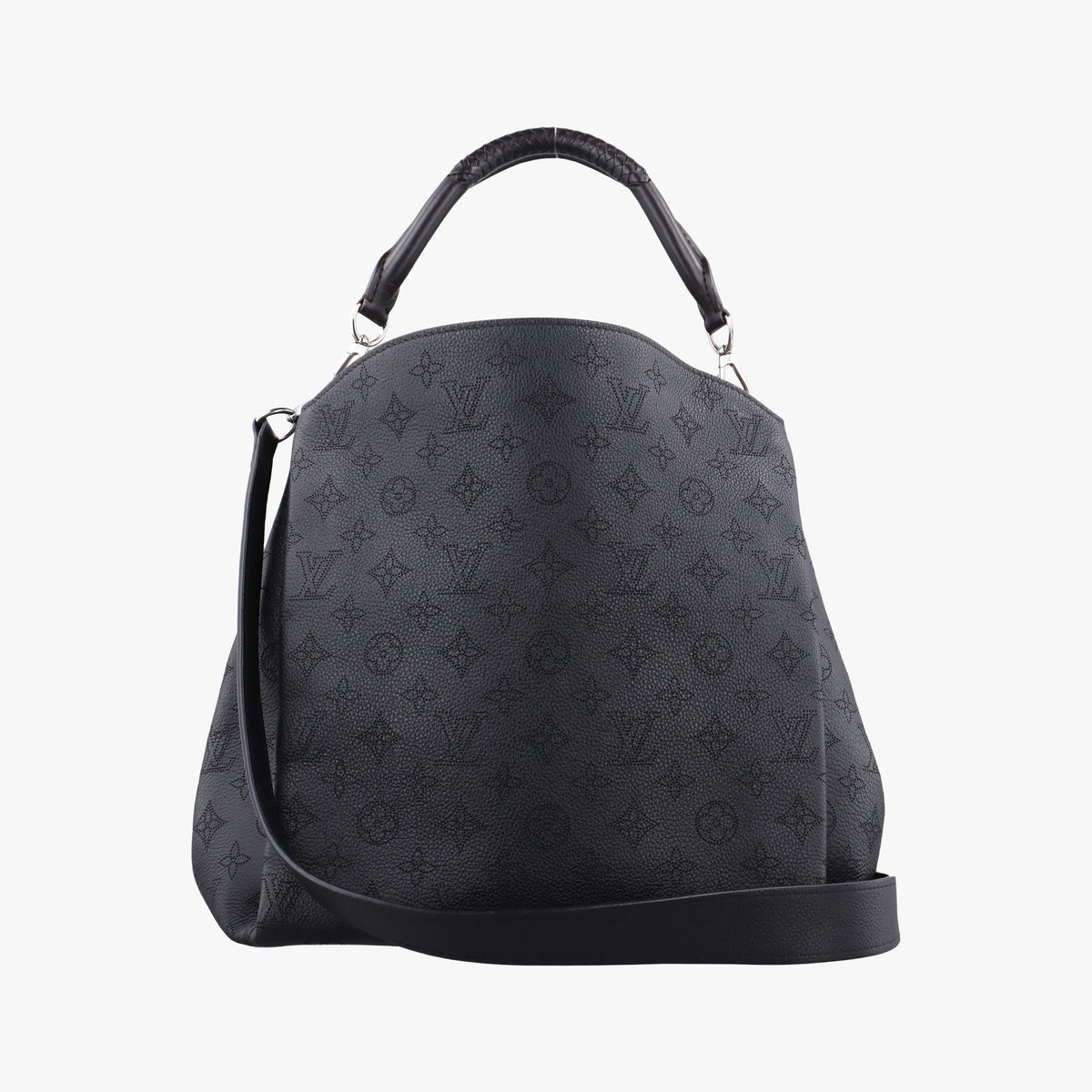 Pre-owned Louis Vuitton Babylone PM Noir Mahina Leather M50031 shoulderbag | stylenewstar