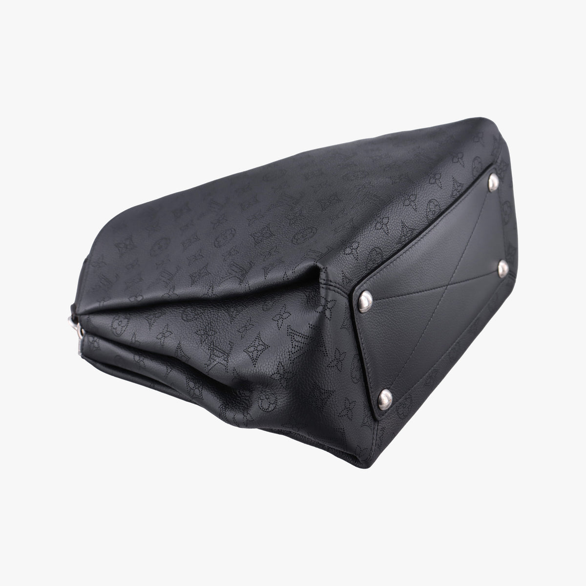 Pre-owned Louis Vuitton Babylone PM Noir Mahina Leather M50031 shoulderbag | stylenewstar