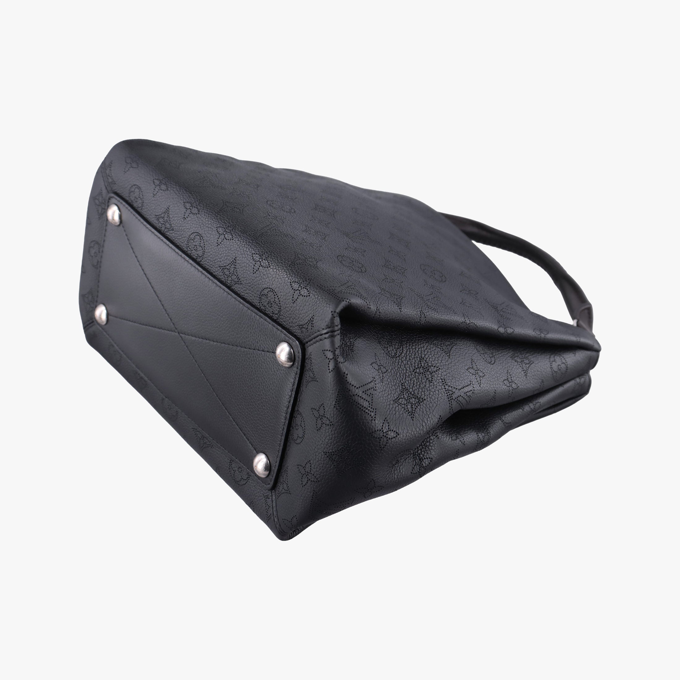 Pre-owned Louis Vuitton Babylone PM Noir Mahina Leather M50031 shoulderbag | stylenewstar