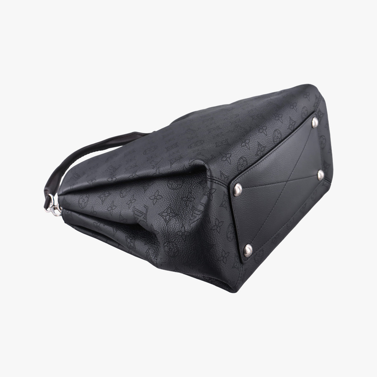 Pre-owned Louis Vuitton Babylone PM Noir Mahina Leather M50031 shoulderbag | stylenewstar