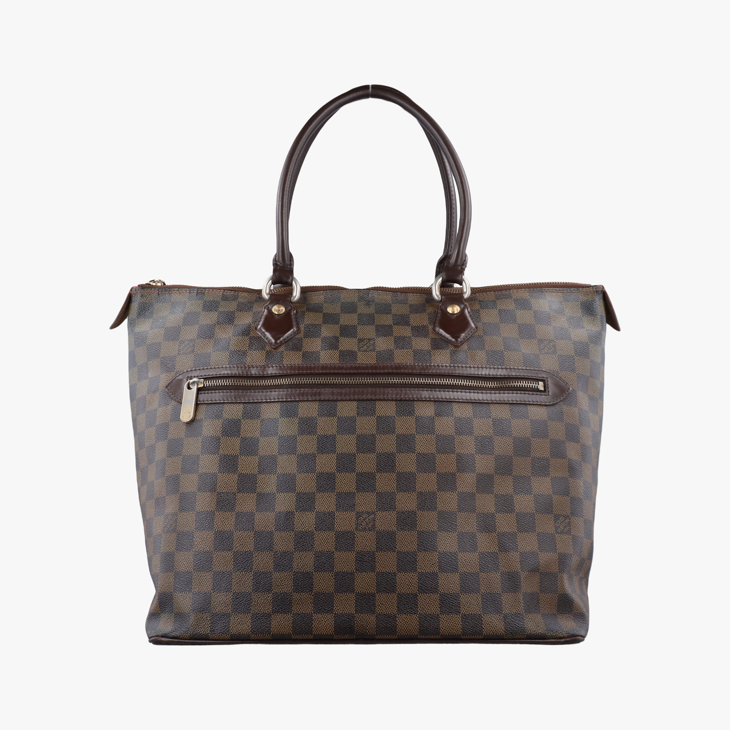 Pre-owned Louis Vuitton Saleya GM EBENE Damier Canvas N51181 shoulderbag | stylenewstar