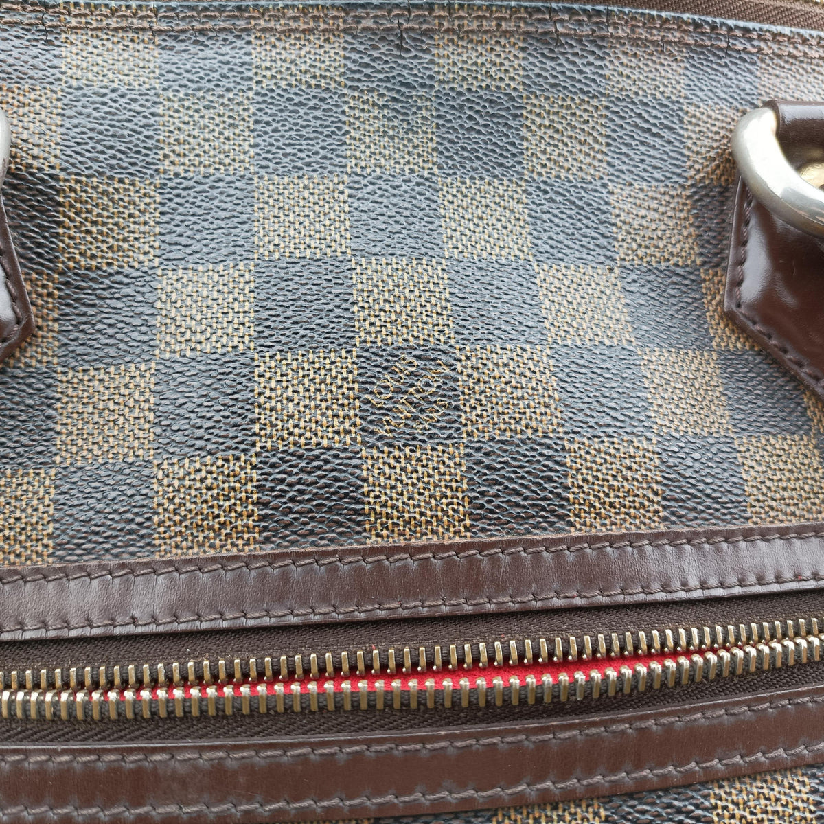 Pre-owned Louis Vuitton Saleya GM EBENE Damier Canvas N51181 shoulderbag | stylenewstar