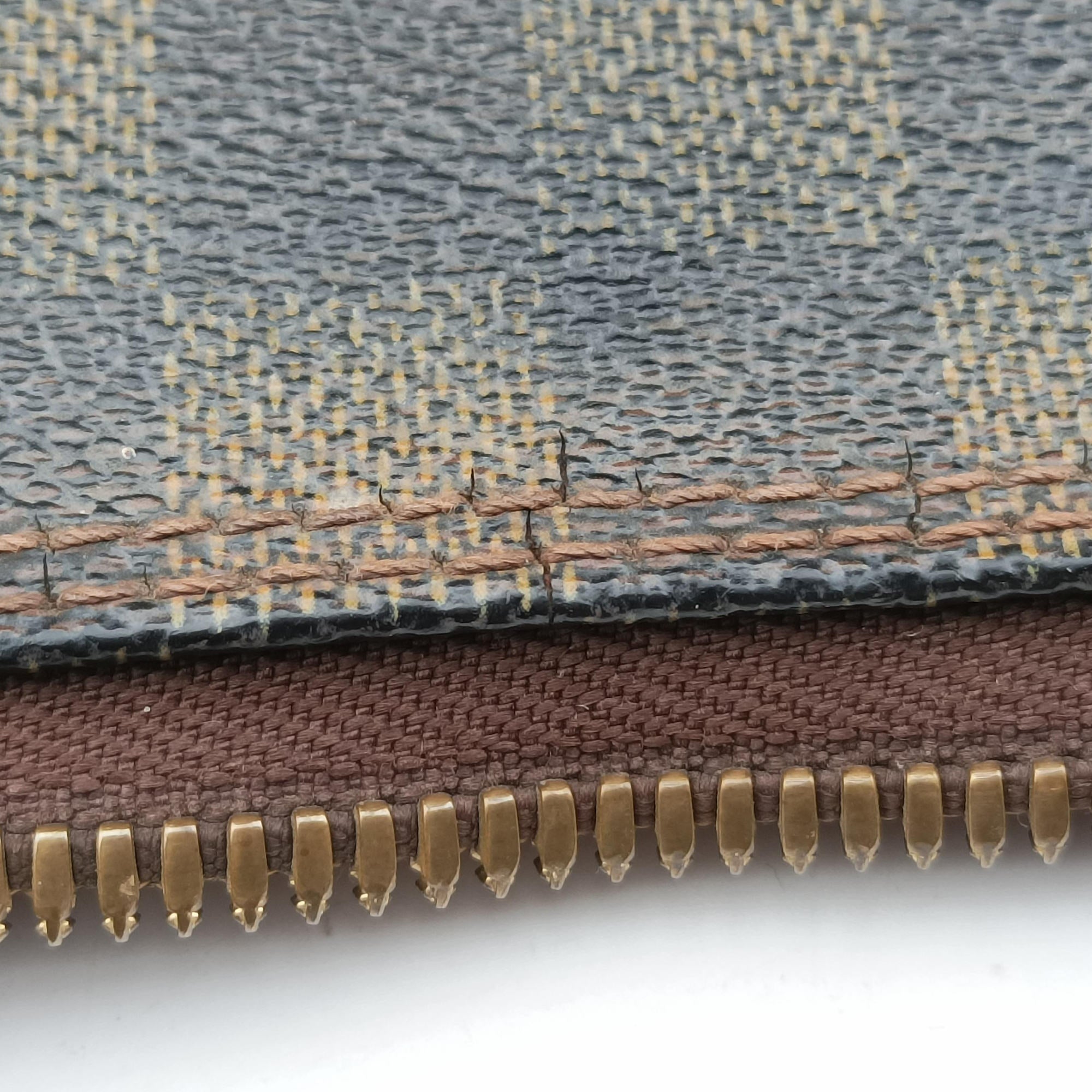 Pre-owned Louis Vuitton Saleya GM EBENE Damier Canvas N51181 shoulderbag | stylenewstar