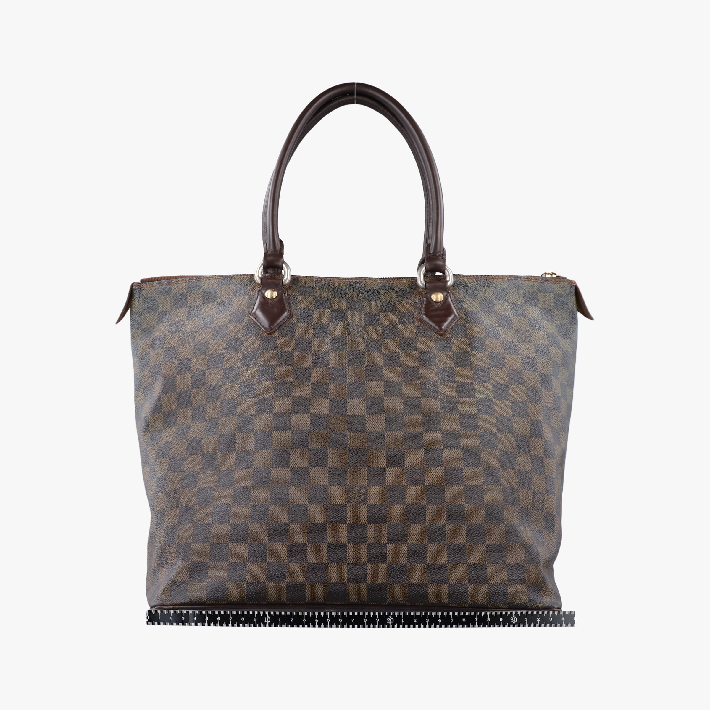Pre-owned Louis Vuitton Saleya GM EBENE Damier Canvas N51181 shoulderbag | stylenewstar