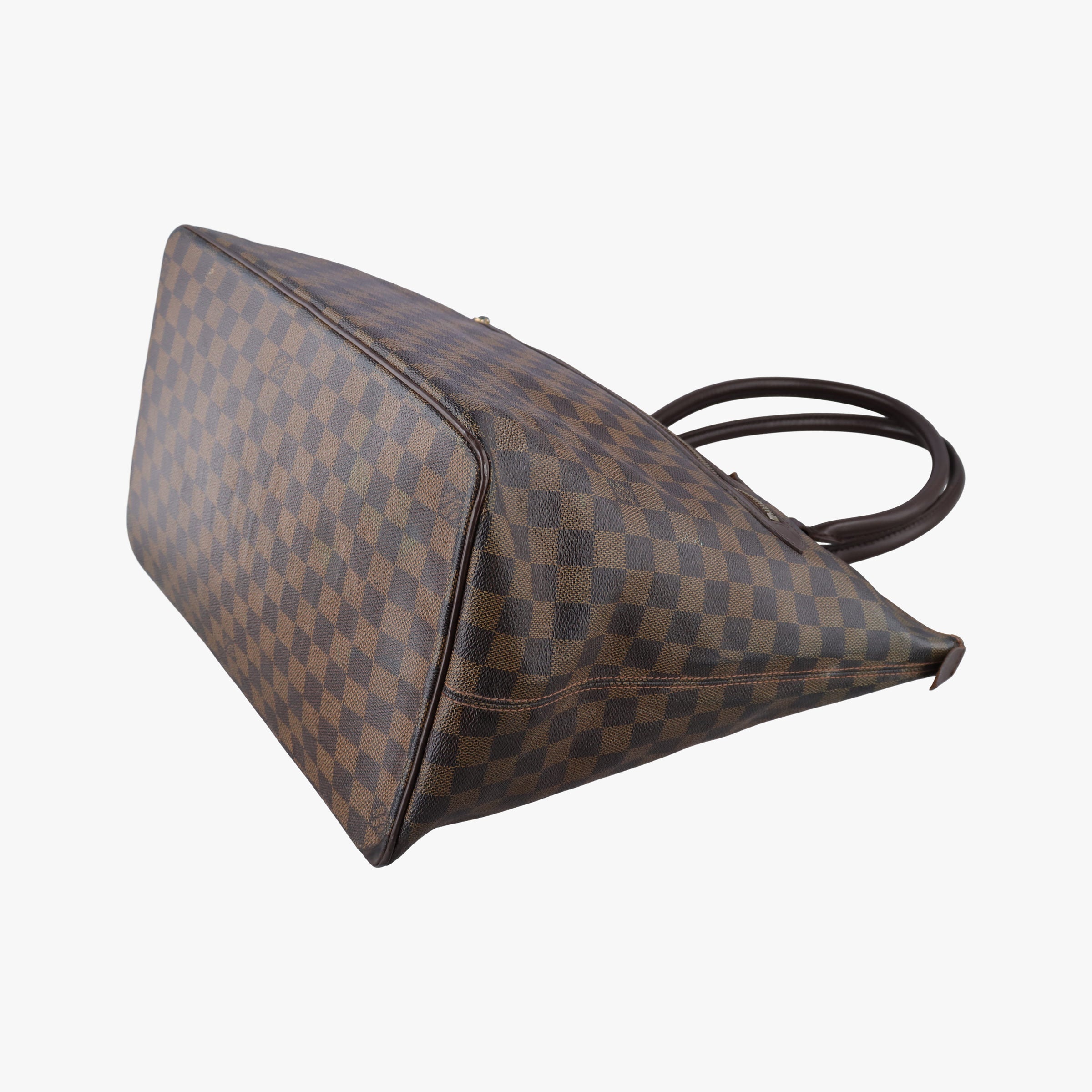 Pre-owned Louis Vuitton Saleya GM EBENE Damier Canvas N51181 shoulderbag | stylenewstar