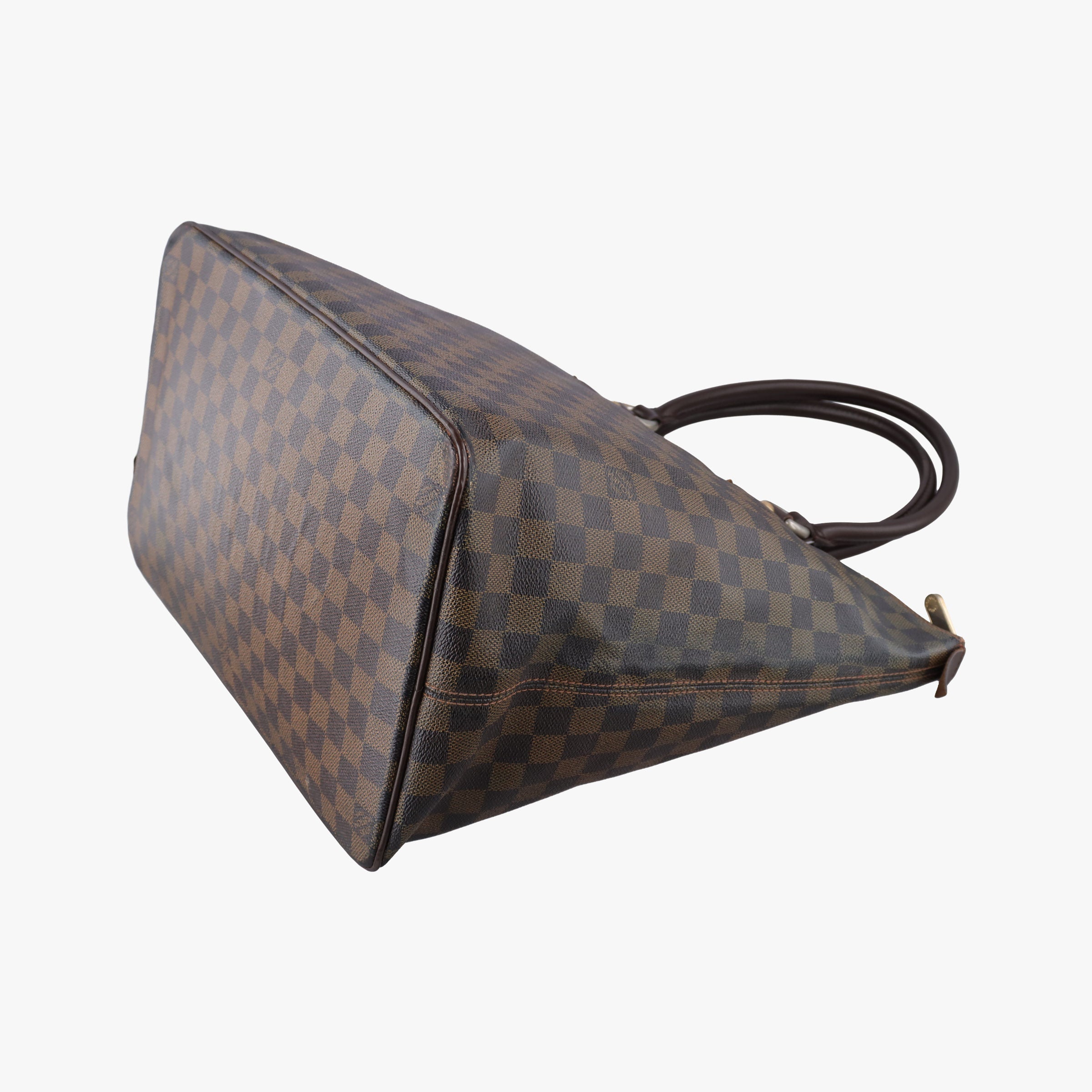 Pre-owned Louis Vuitton Saleya GM EBENE Damier Canvas N51181 shoulderbag | stylenewstar