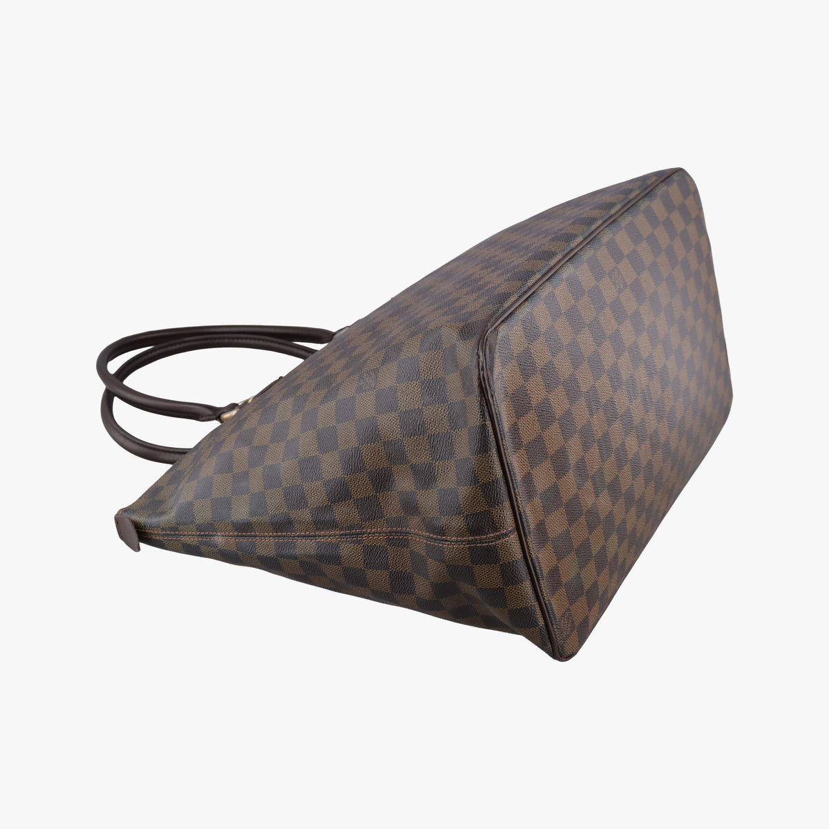 Pre-owned Louis Vuitton Saleya GM EBENE Damier Canvas N51181 shoulderbag | stylenewstar