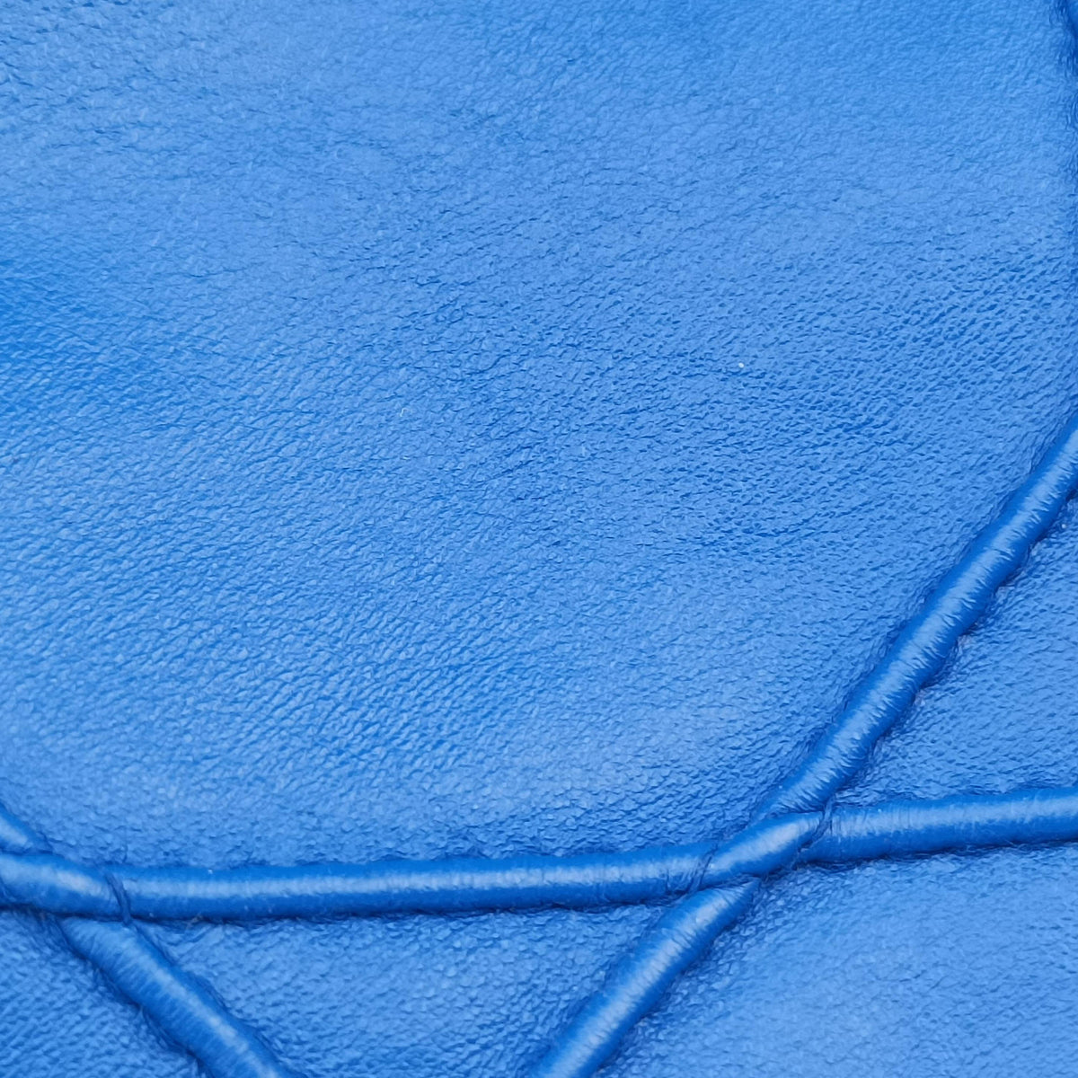 Pre-owned Christian Dior Granville Blue lambskin  shoulderbag | stylenewstar
