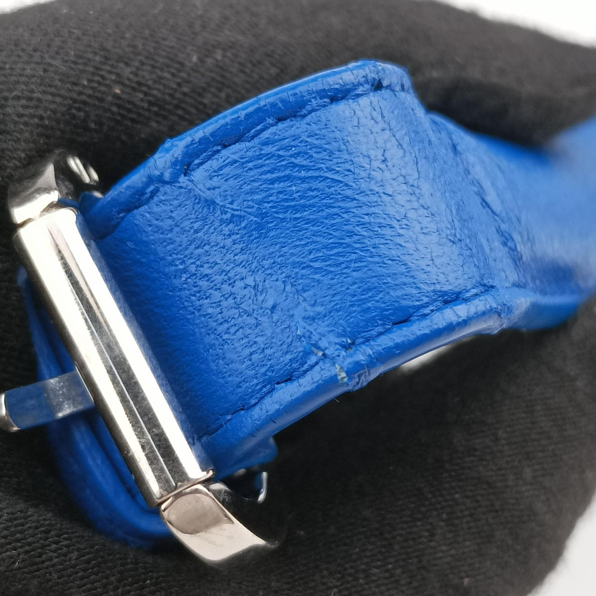 Pre-owned Christian Dior Granville Blue lambskin  shoulderbag | stylenewstar