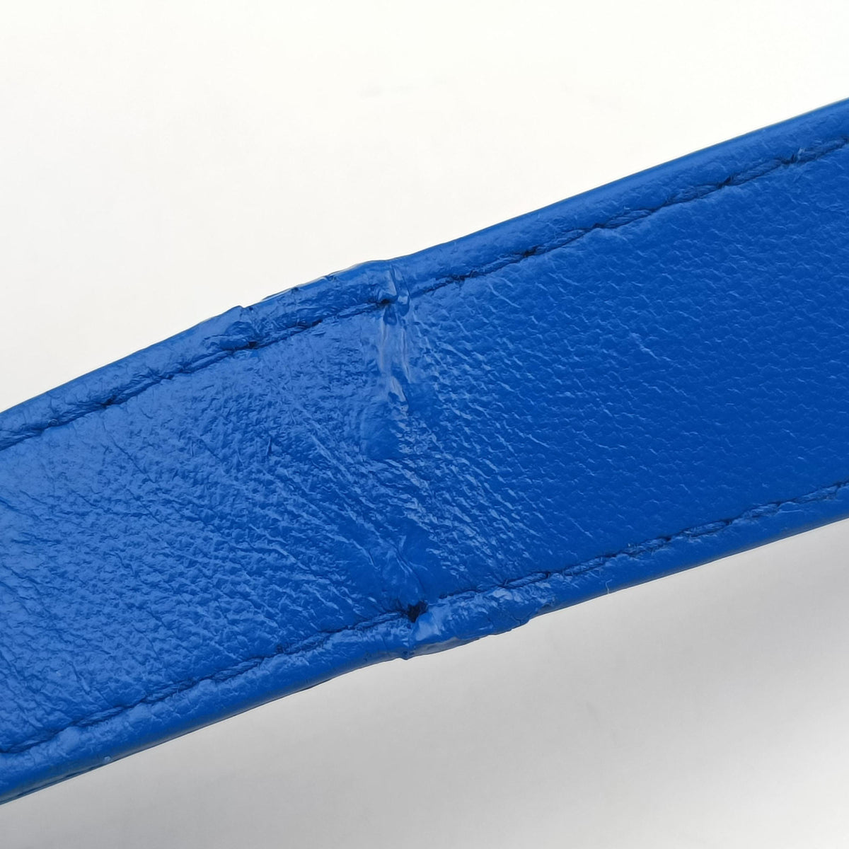 Pre-owned Christian Dior Granville Blue lambskin  shoulderbag | stylenewstar
