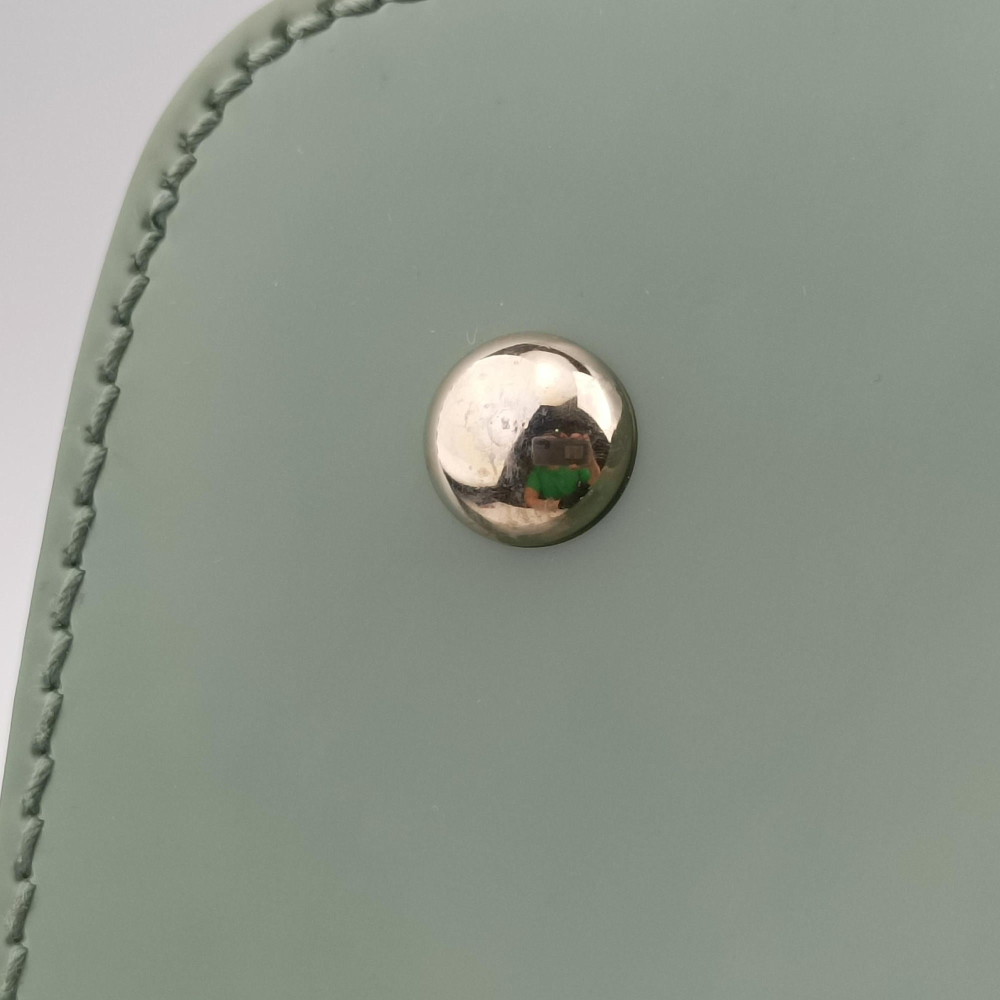 Pre-owned Gucci Microguccissima Green Patent Leather 309614 handbag | stylenewstar