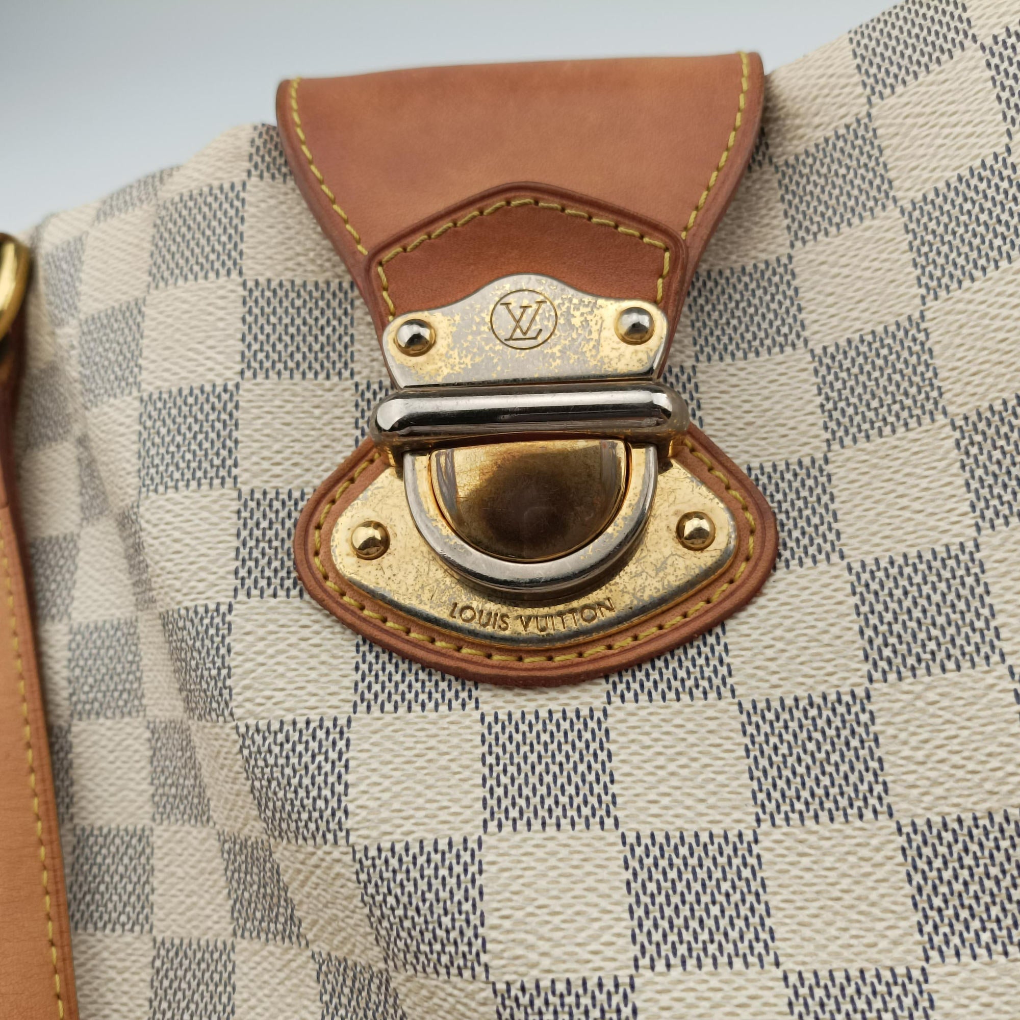 Pre-owned Louis Vuitton STRESA PM Azur Damier Canvas N42220 shoulderbag | stylenewstar