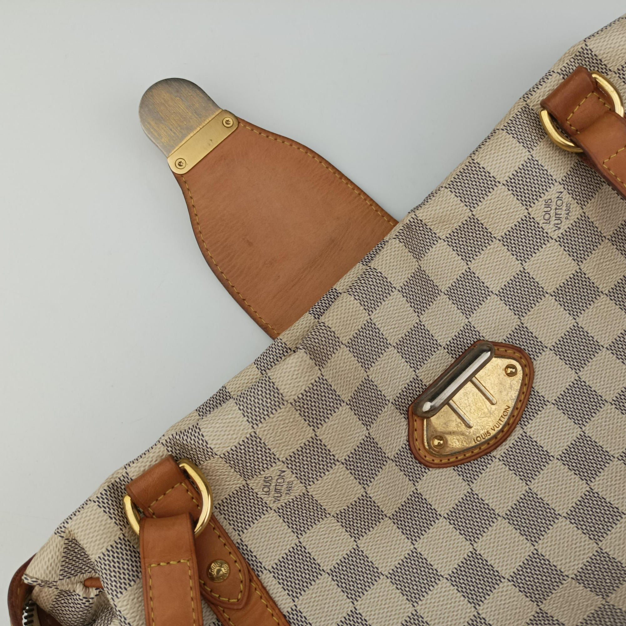 Pre-owned Louis Vuitton STRESA PM Azur Damier Canvas N42220 shoulderbag | stylenewstar