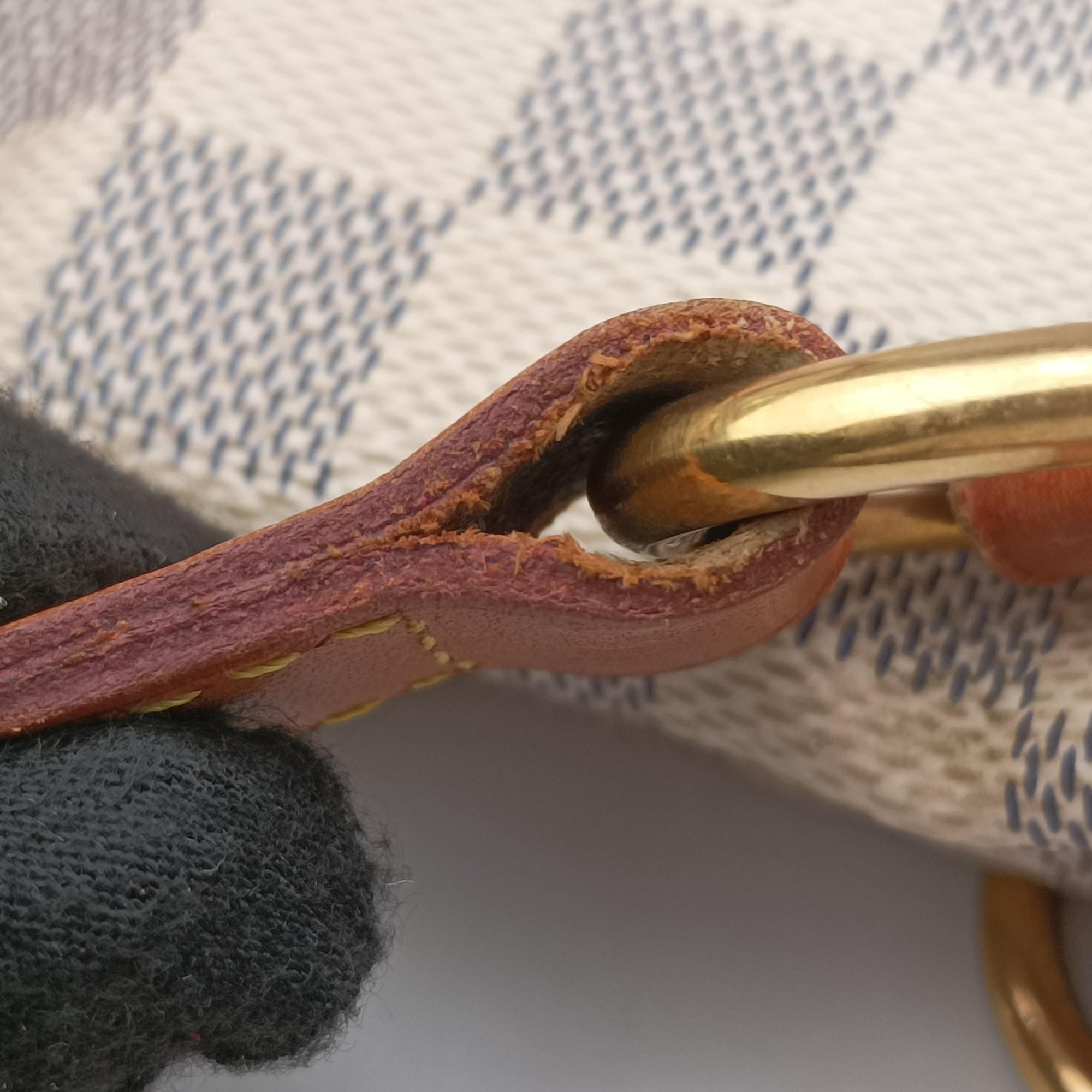 Pre-owned Louis Vuitton STRESA PM Azur Damier Canvas N42220 shoulderbag | stylenewstar