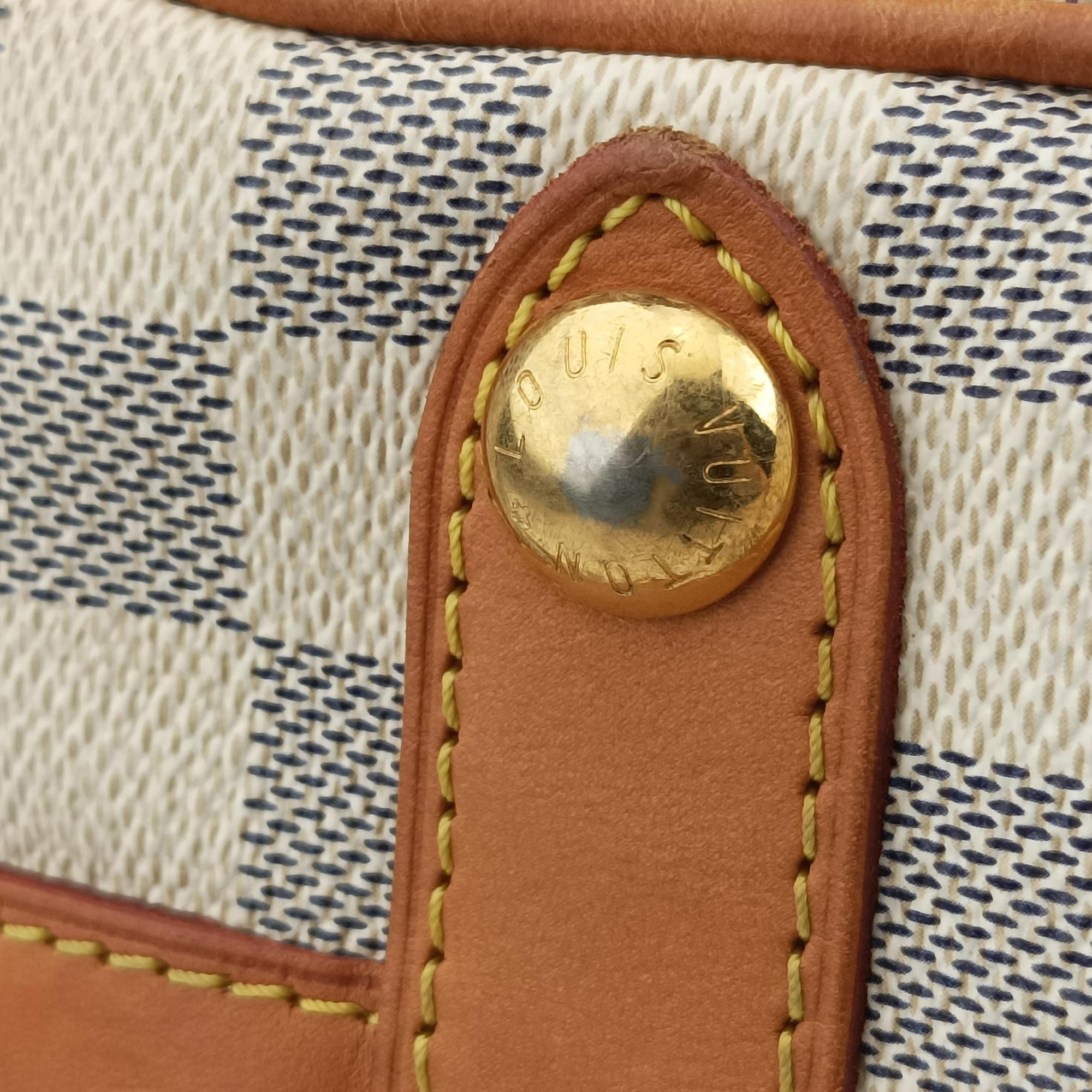 Pre-owned Louis Vuitton STRESA PM Azur Damier Canvas N42220 shoulderbag | stylenewstar