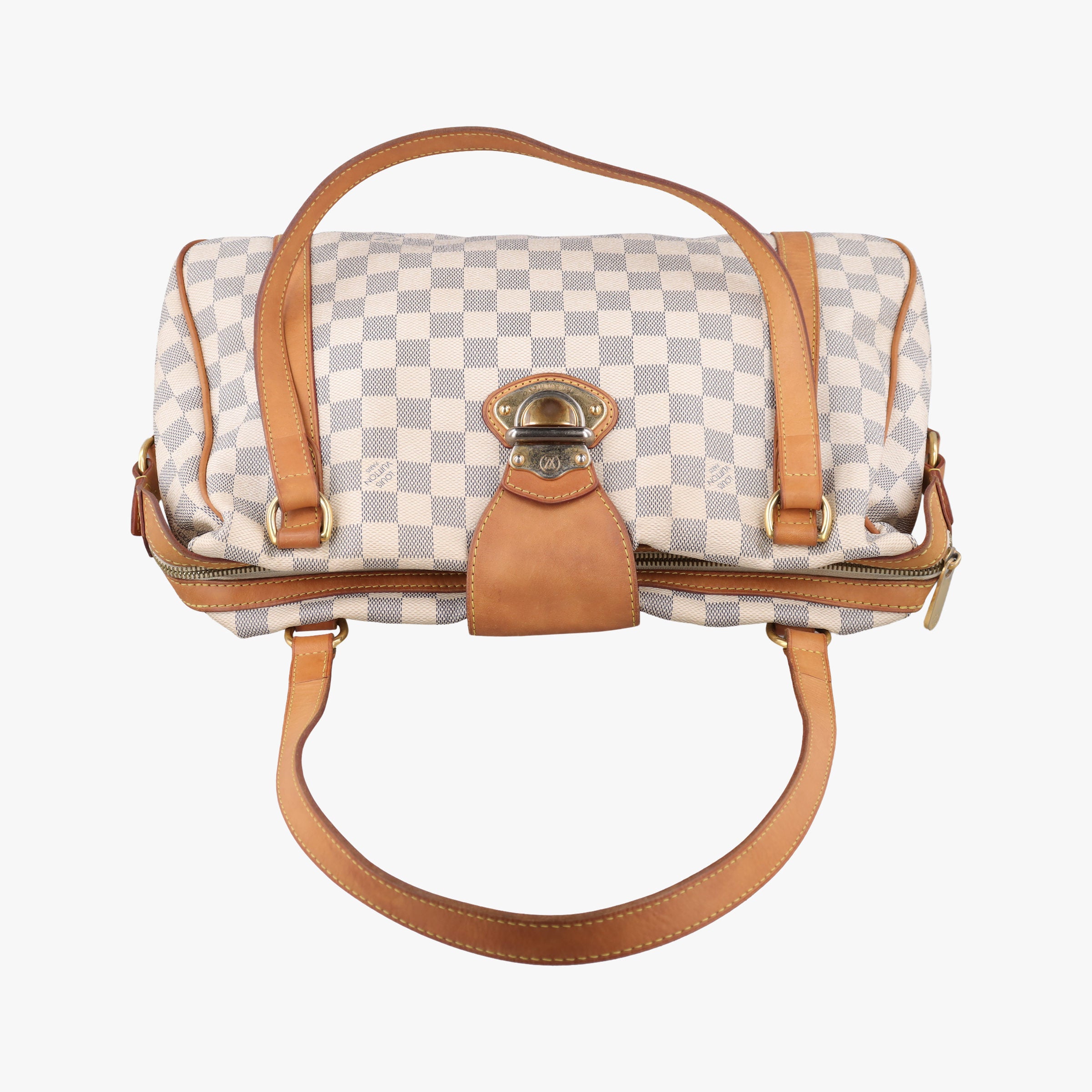 Pre-owned Louis Vuitton STRESA PM Azur Damier Canvas N42220 shoulderbag | stylenewstar