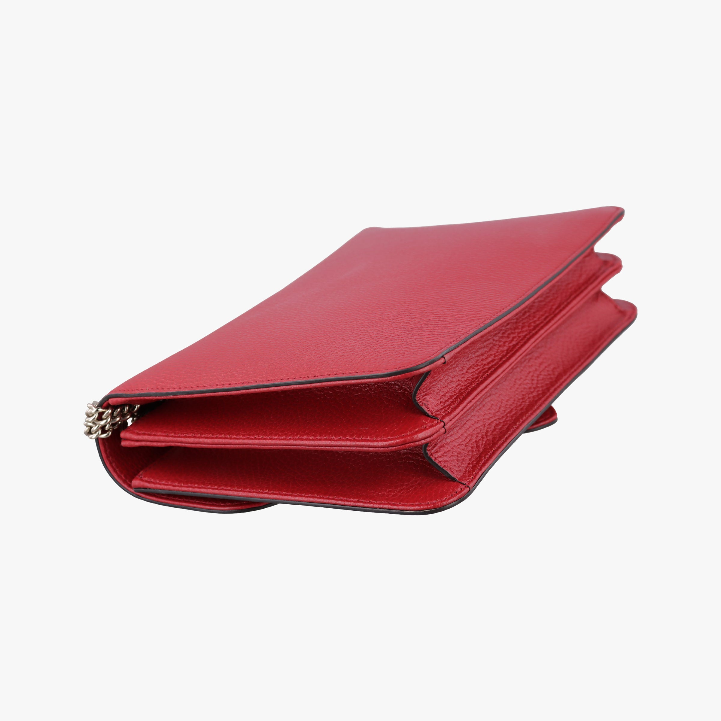 Pre-owned Gucci Interlocking G Red Leather 510303 shoulderbag | stylenewstar