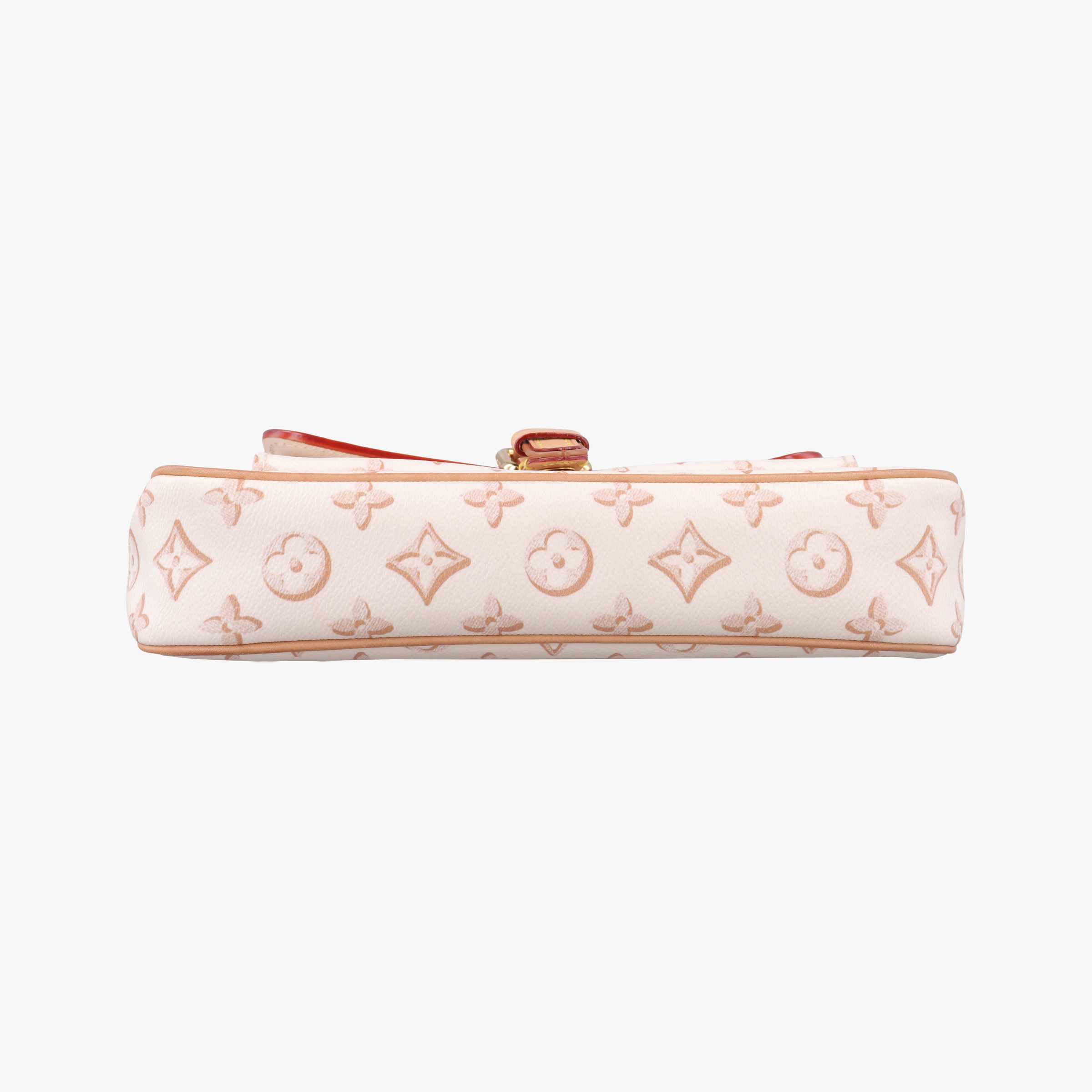 Pre-owned Louis Vuitton Maxi Pochette Accessoires Ivory x Brown PVC-coated canvas M20920 shoulderbag | stylenewstar