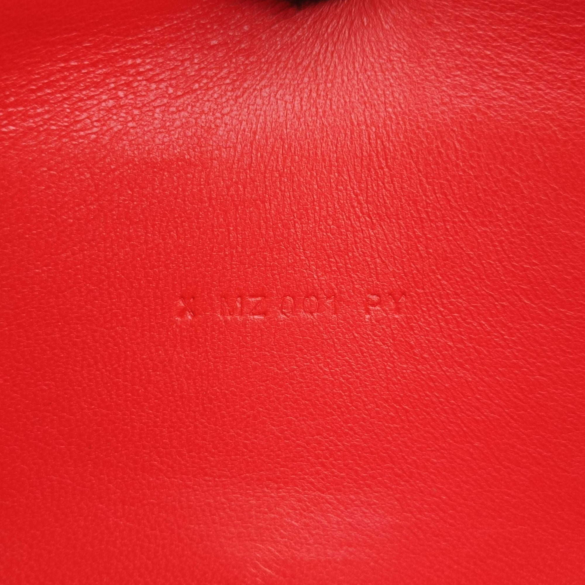 Pre-owned Hermes Dogon Duo Orange Togo  clutchbag | stylenewstar