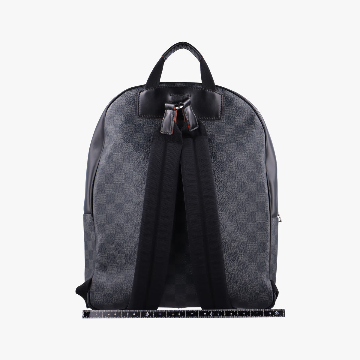 Pre-owned Louis Vuitton Josh Noir×orange Damier Graphite N42403 backpack/rucksack | stylenewstar