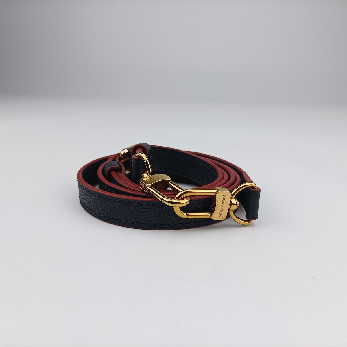 Pre-owned Louis Vuitton Pochette MéTIS MM Navy×Marine Rouge Monogram Empreinte M44071 shoulderbag | stylenewstar
