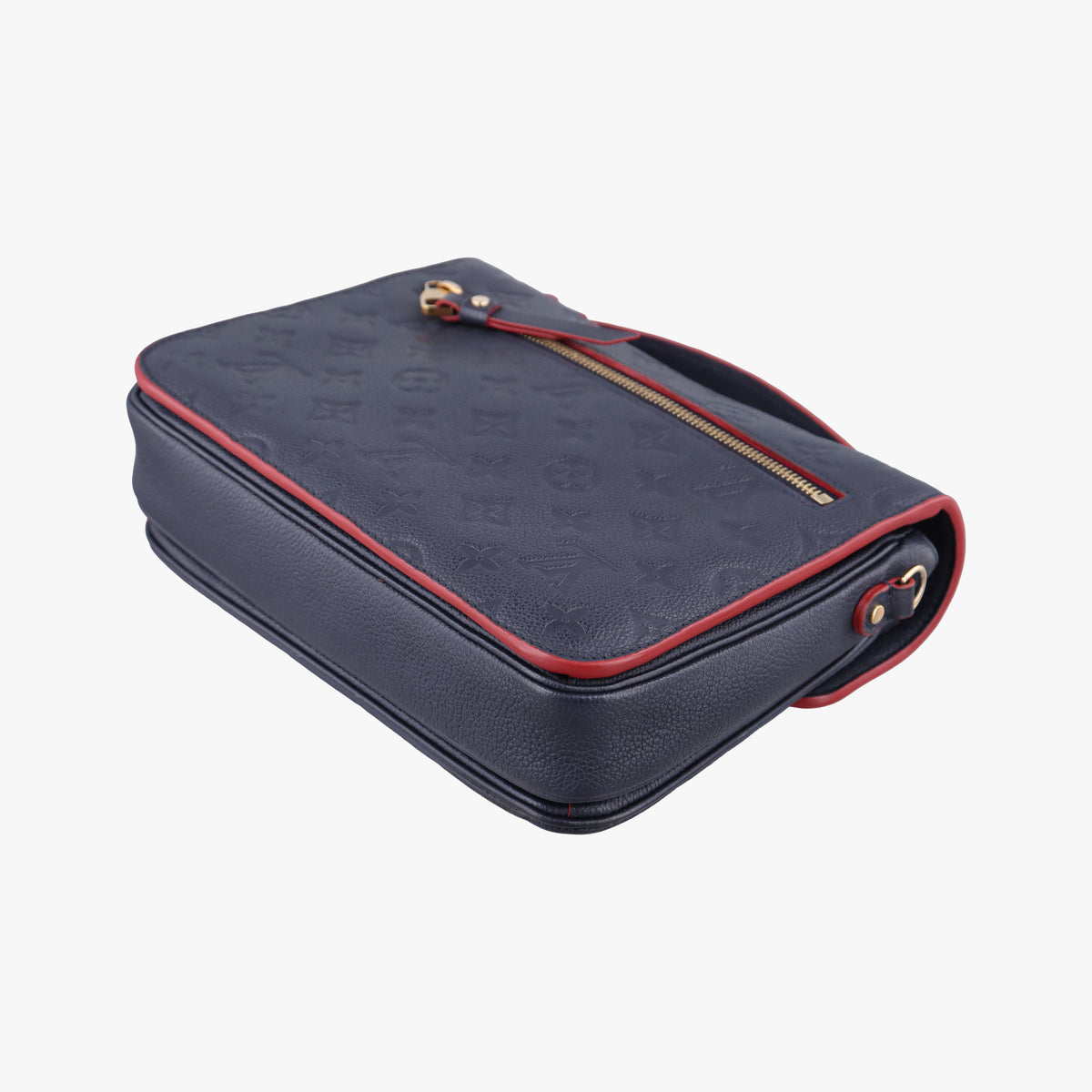 Pre-owned Louis Vuitton Pochette MéTIS MM Navy×Marine Rouge Monogram Empreinte M44071 shoulderbag | stylenewstar