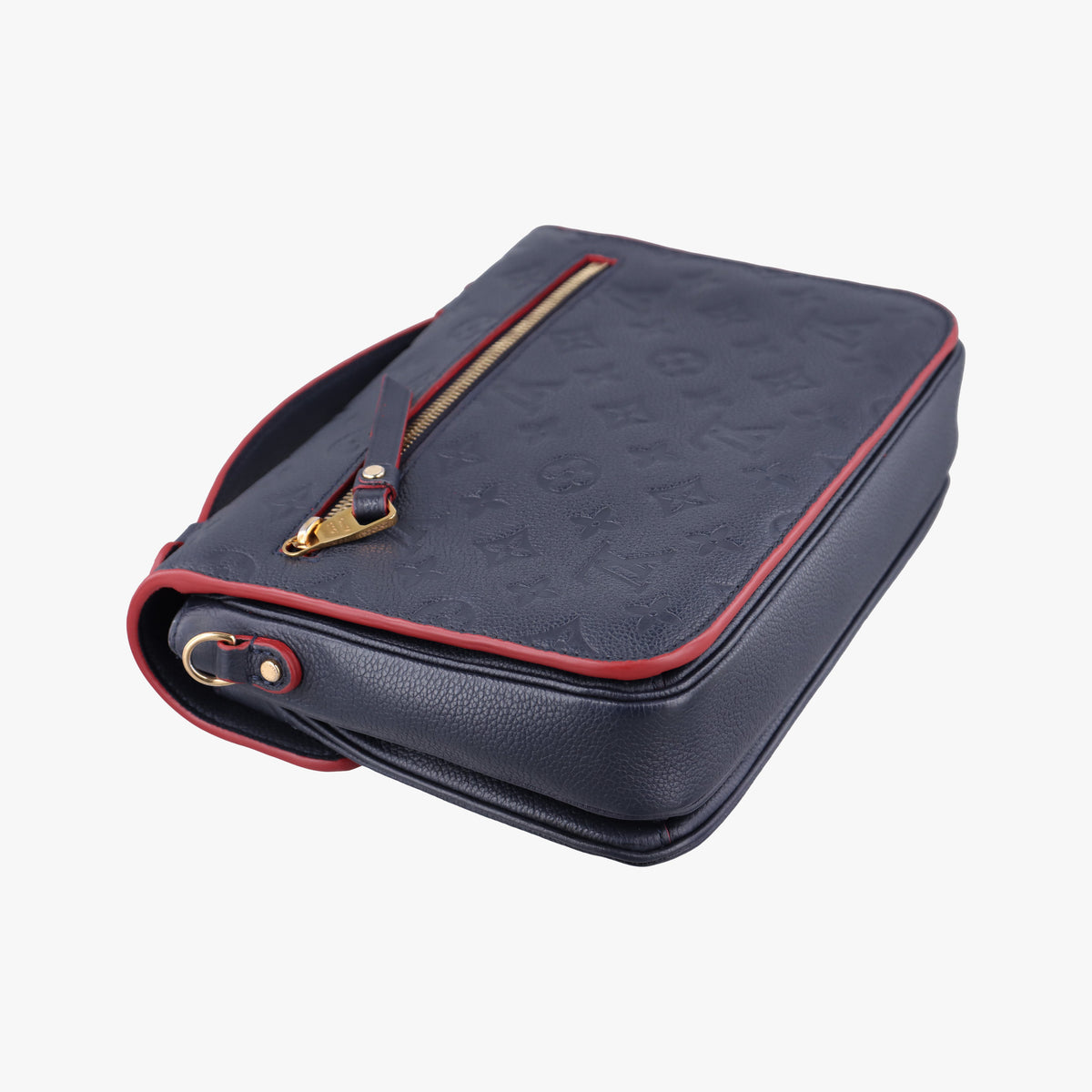 Pre-owned Louis Vuitton Pochette MéTIS MM Navy×Marine Rouge Monogram Empreinte M44071 shoulderbag | stylenewstar