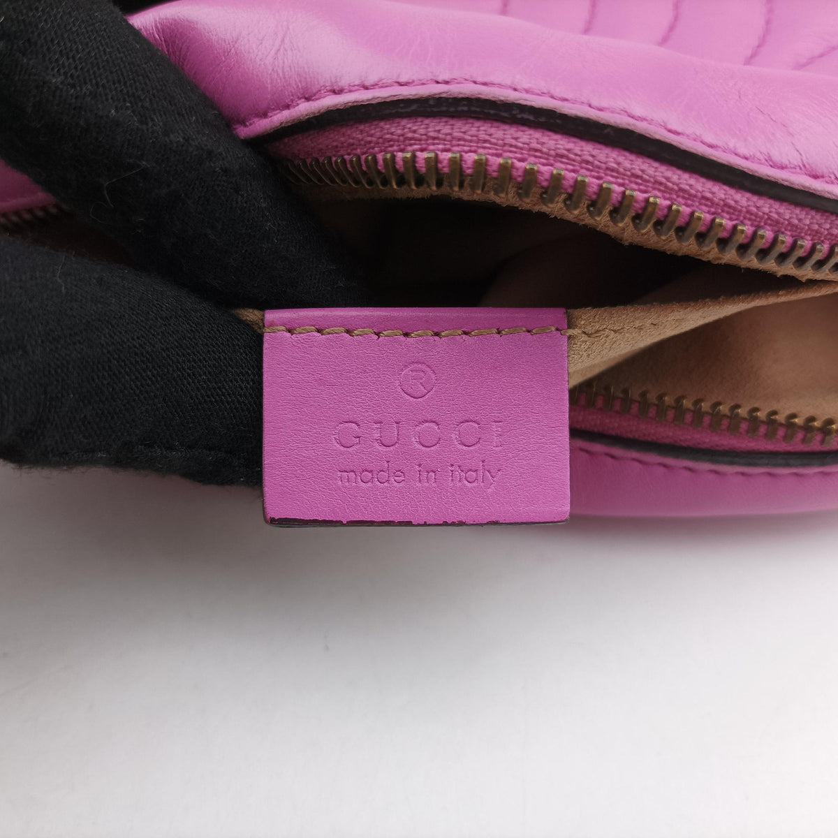 Vintage Gucci GG Marmont Pink Leather 448065 shoulderbag | stylenewstar